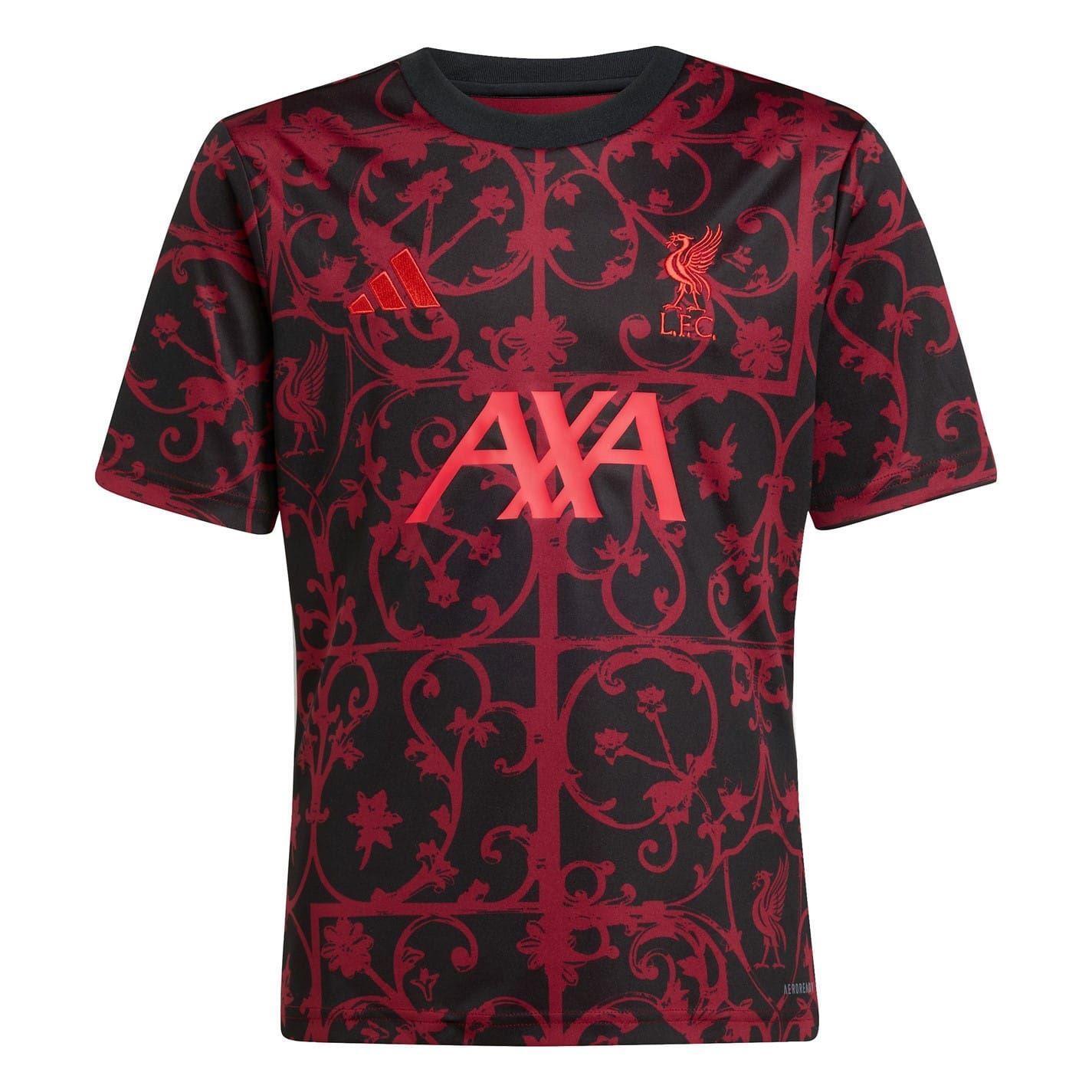 Liverpool FC Childrens/Kids All-Over Print Training Football Jersey