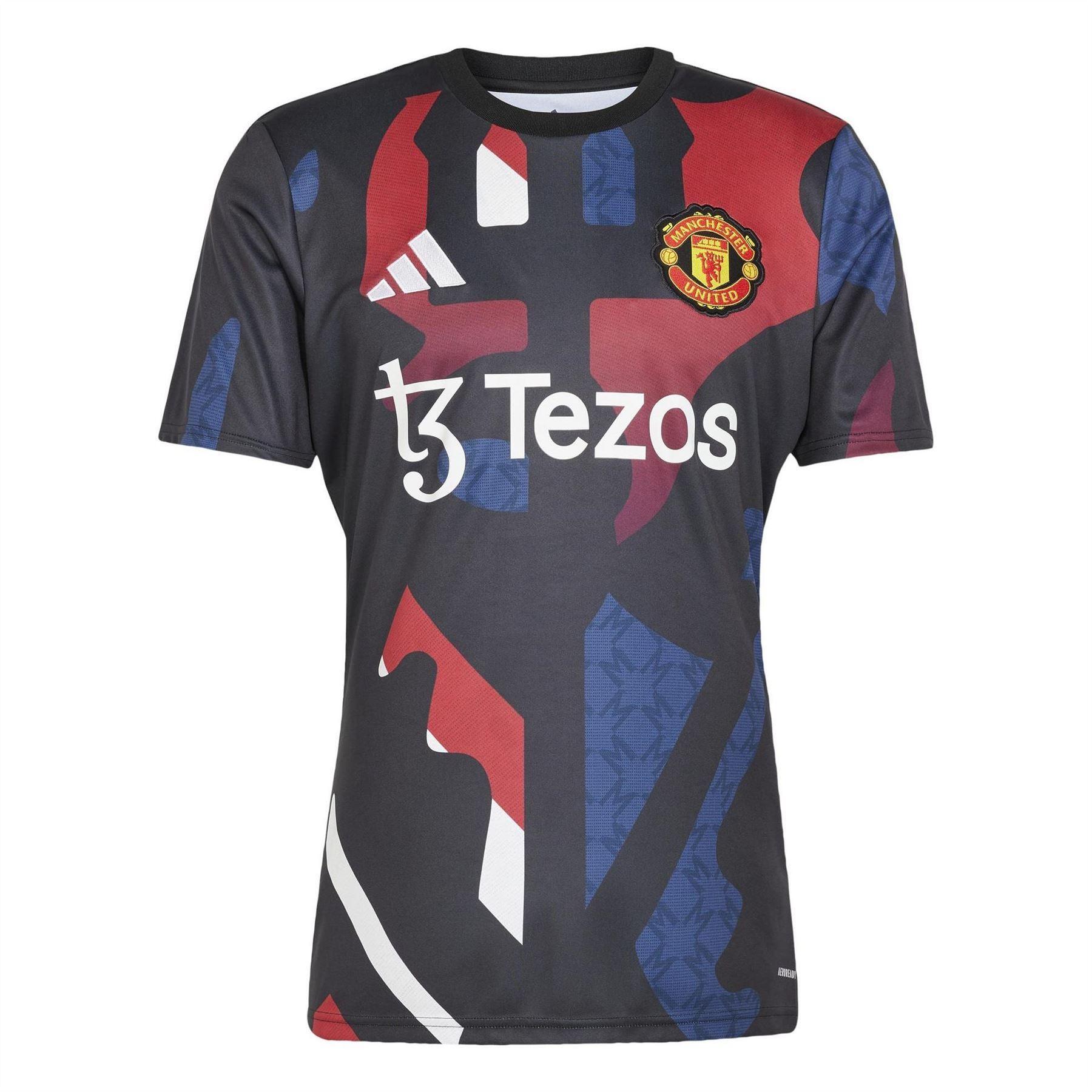 Adidas Mens 2024/2025 Manchester United FC Football Shirt