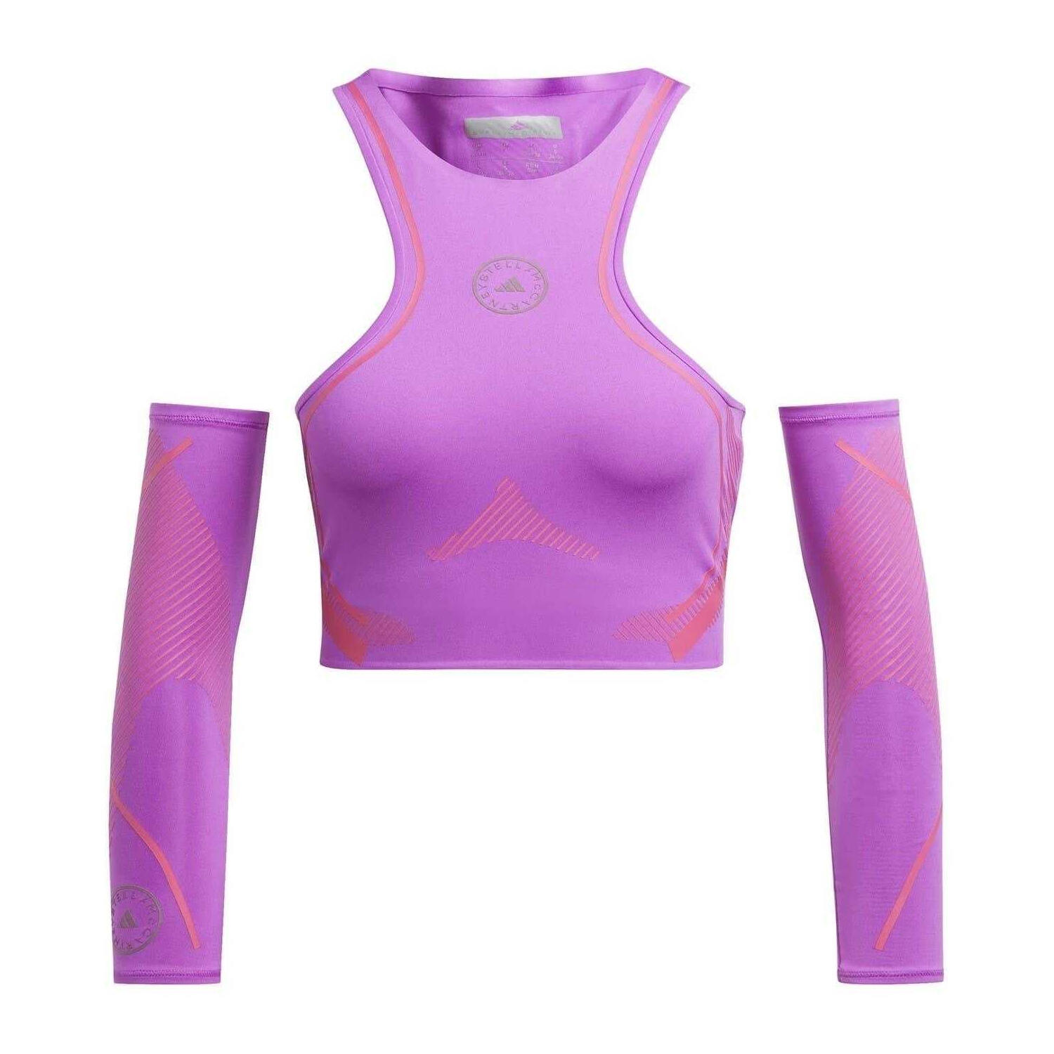 Adidas Womens/Ladies Cropped Sleeveless Athletic Jersey