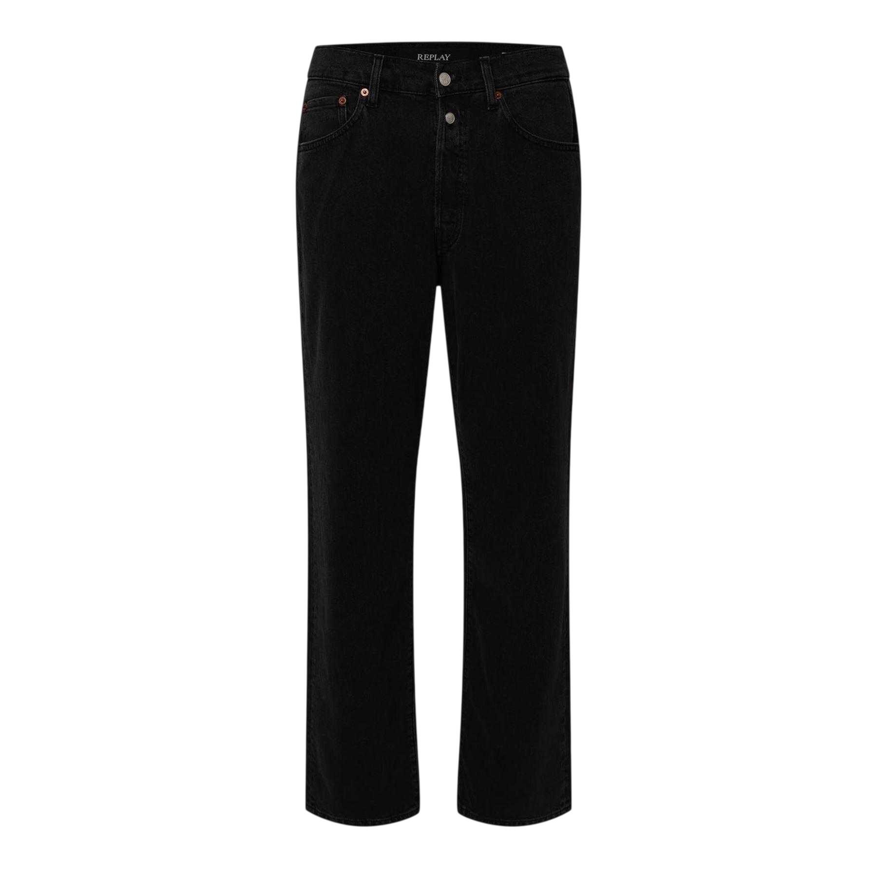 Replay Mens 9zero1 Denim Straight Leg Jeans