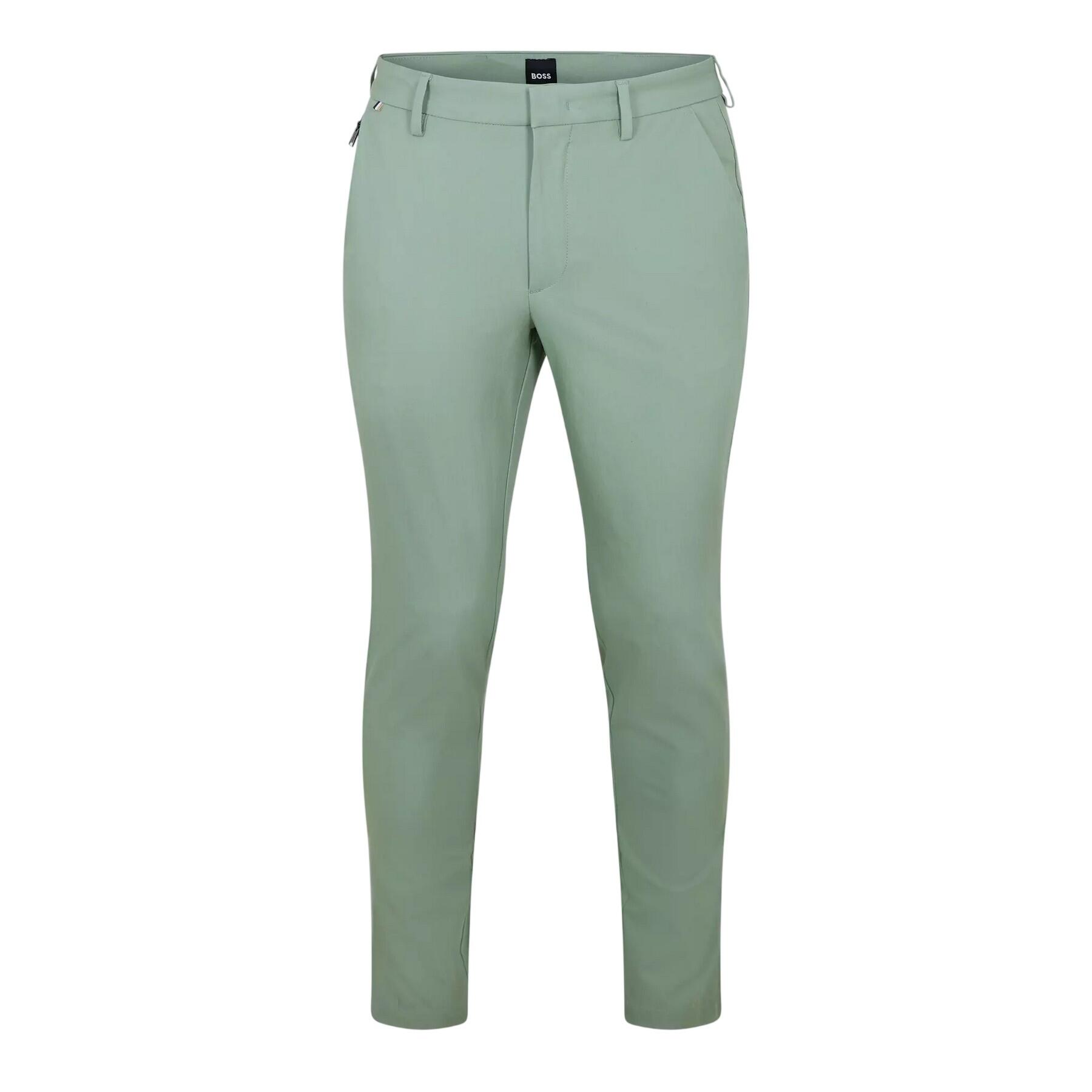 Boss Mens Kaito Organic Cotton Sustainable Slim Trousers