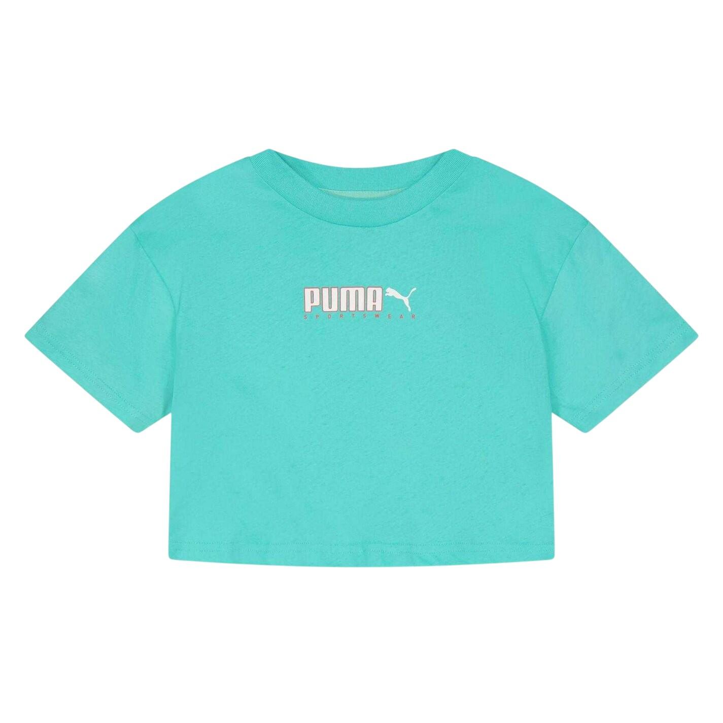 Puma Childrens/Kids Cotton Logo T-Shirt