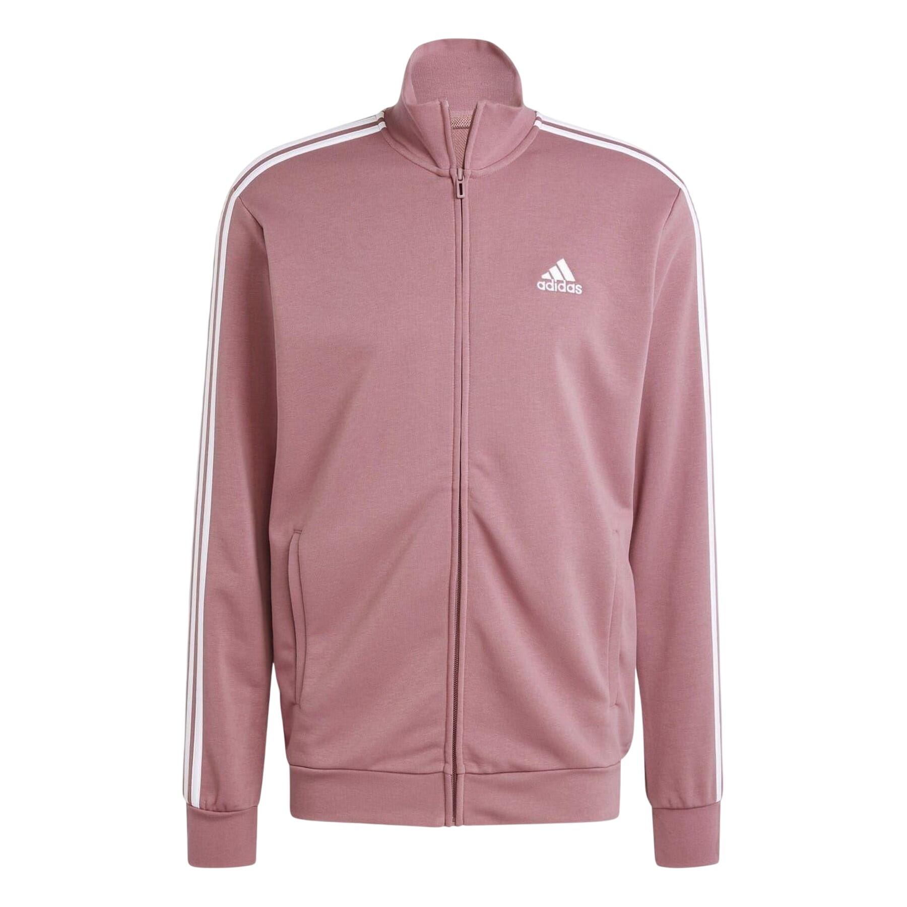 Adidas Mens Striped Track Jacket