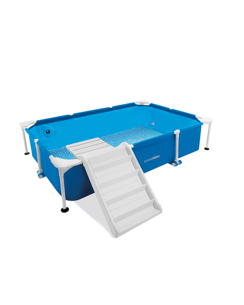 Intex Pet Pool Rectangular Frame Pool Set with Filter 48404