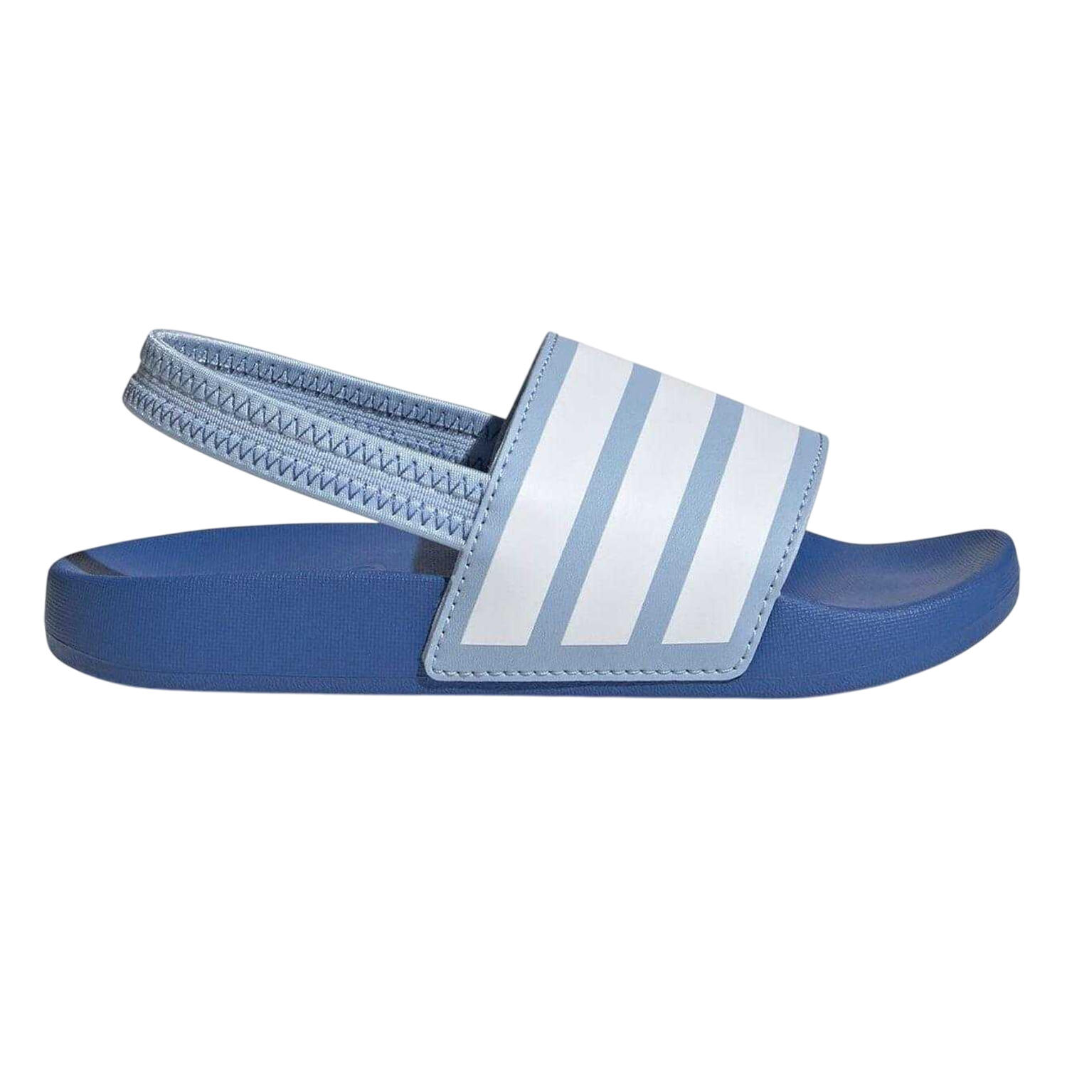 Adidas Childrens/Kids Adilette 3 Stripes Elastic Slingback Flat Slides