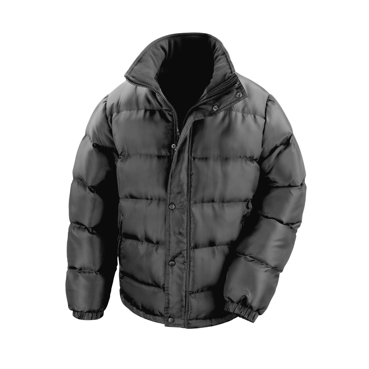Result Mens Core Nova Lux Padded Lined Winter Jacket (Water Repellent &