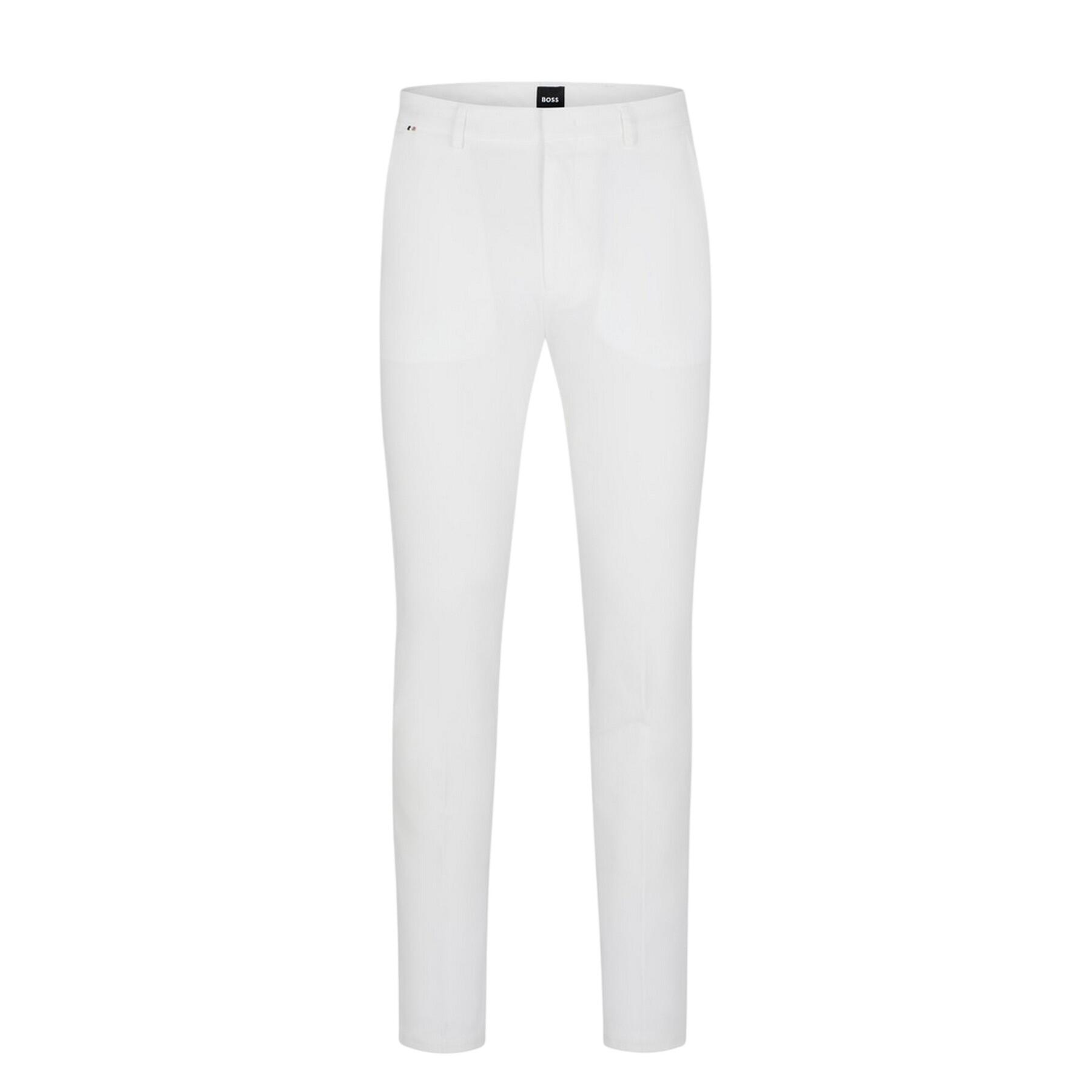 Boss Mens Kaito Organic Cotton Sustainable Slim Trousers