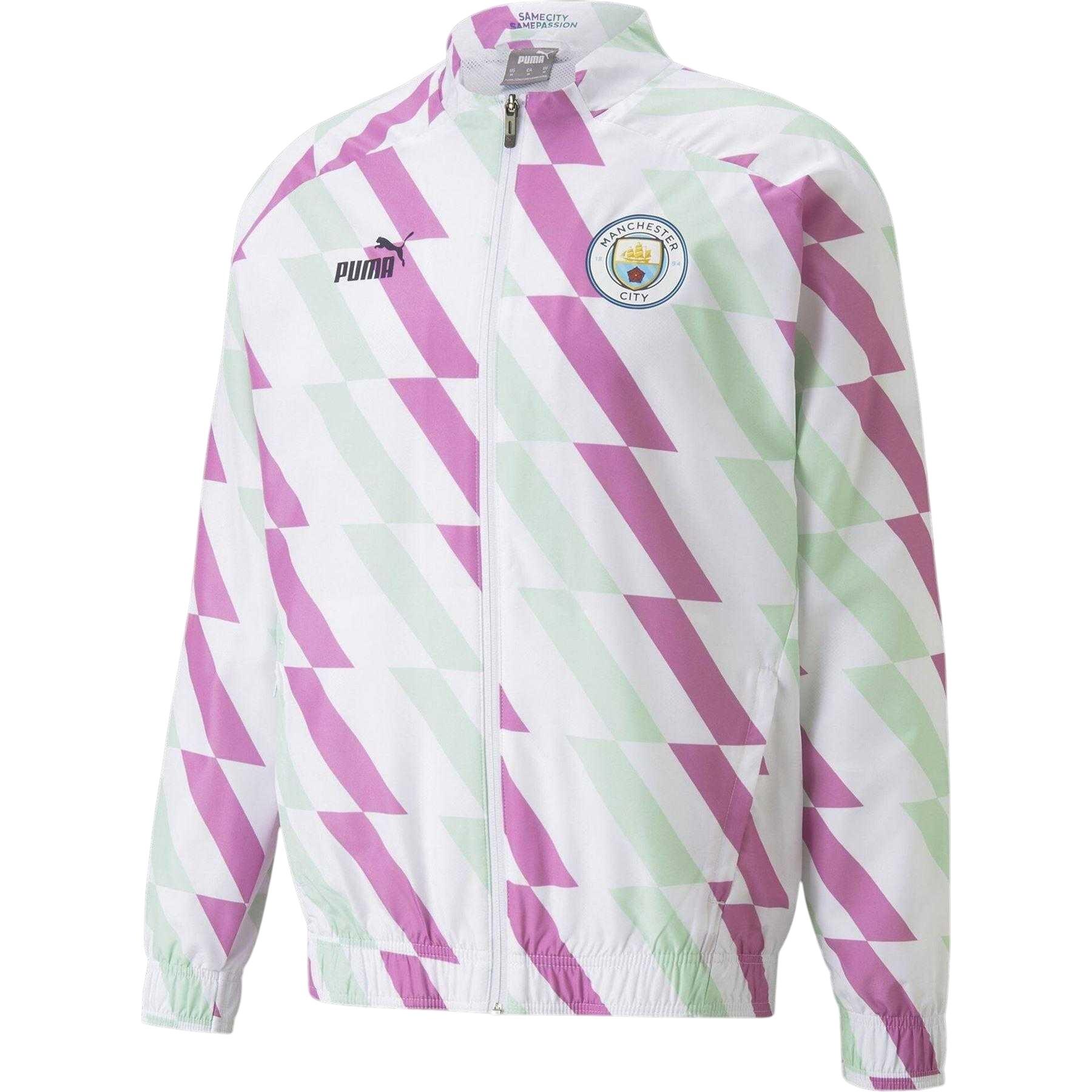 Puma Mens Prematch Manchester City FC Anorak