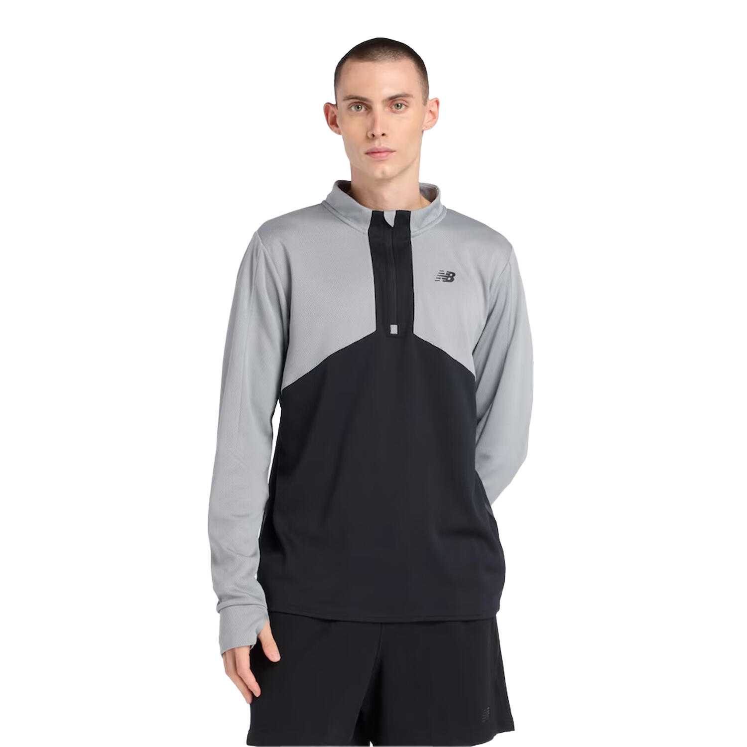 New Balance Mens Utility Quarter Zip Track Top