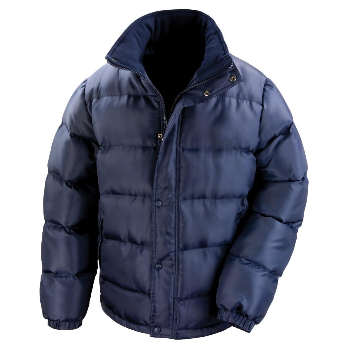 Result Mens Core Nova Lux Padded Lined Winter Jacket (Water Repellent &