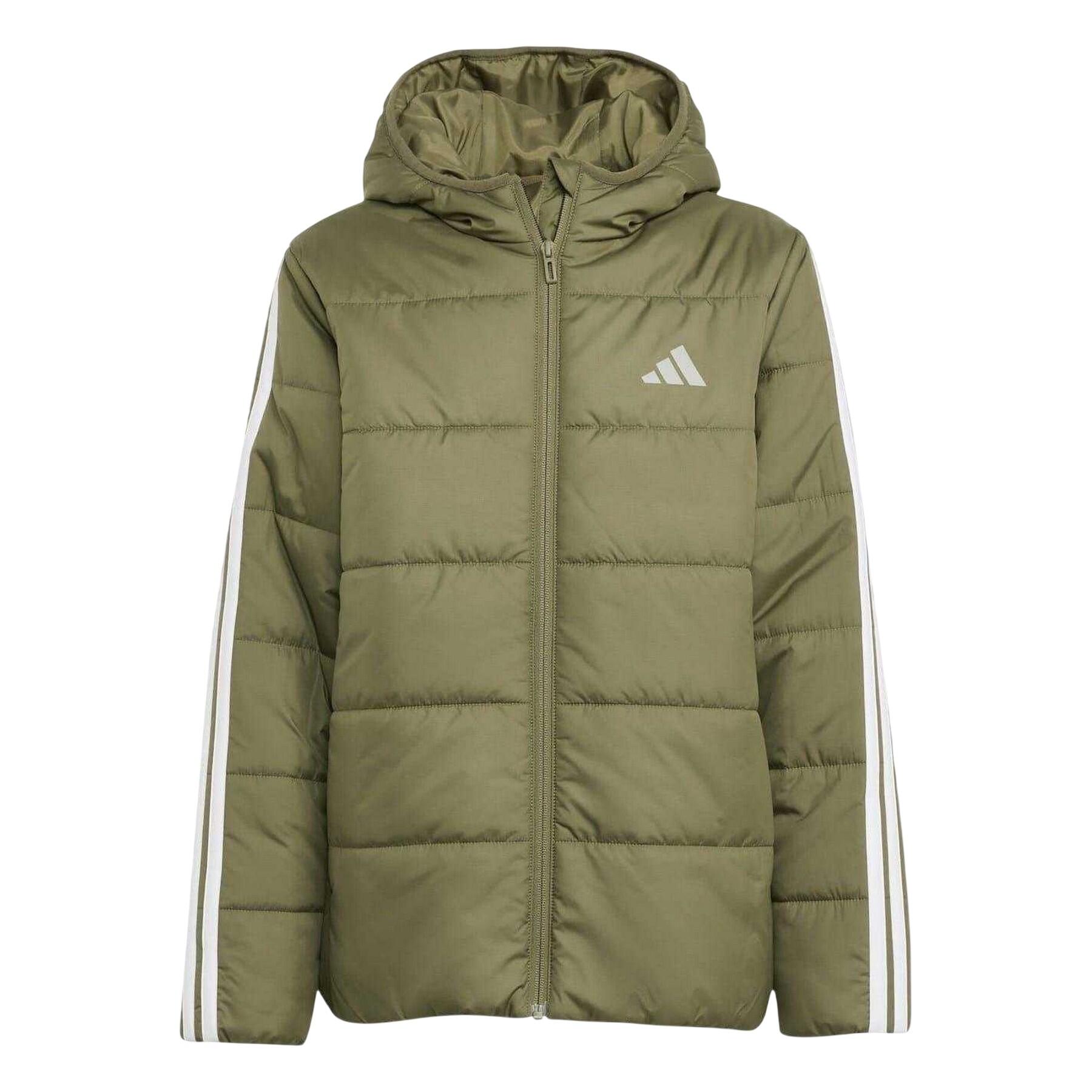 Adidas Childrens/Kids Essentials 3 Stripes Hooded Jacket