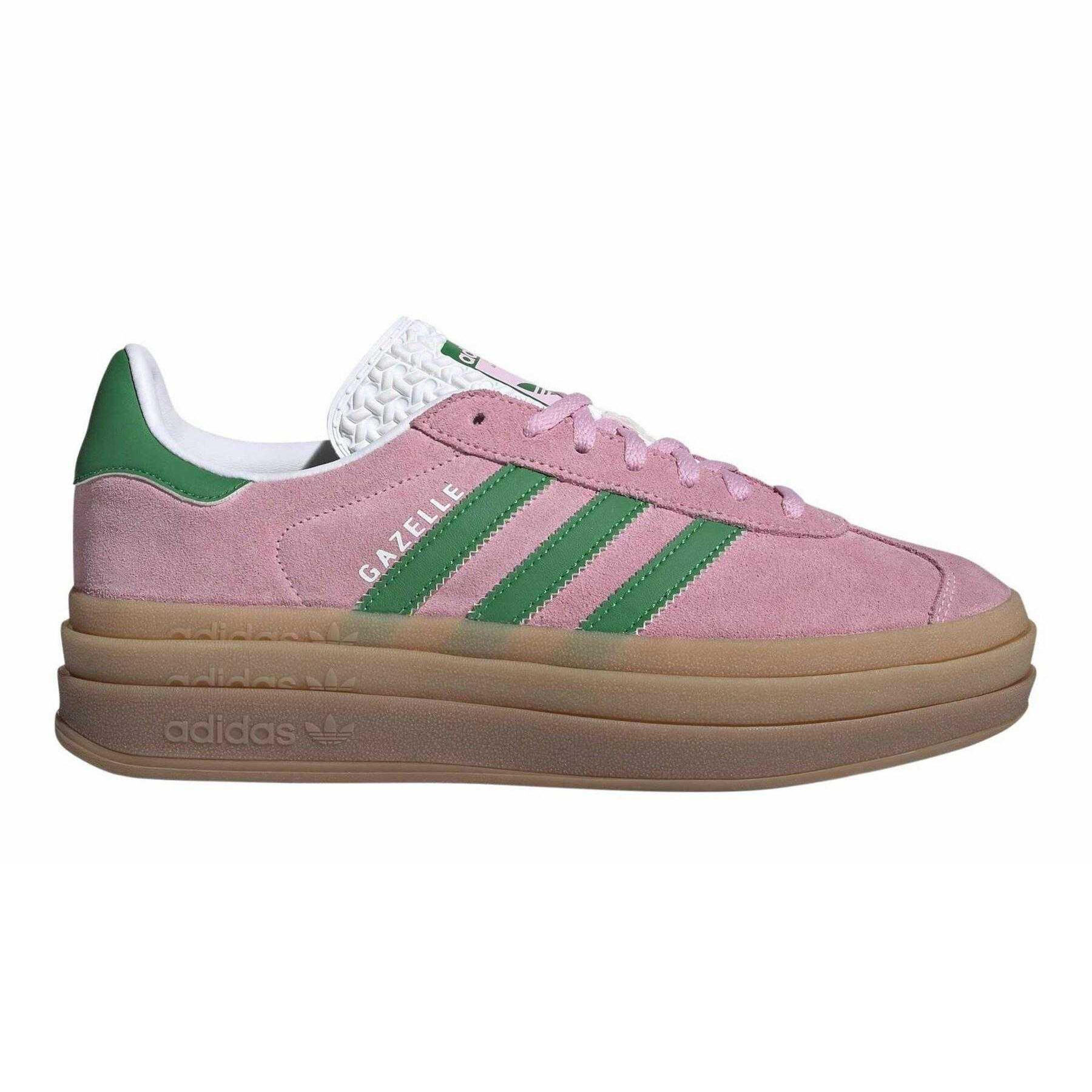 Adidas Womens/Ladies Gazelle Platform Suede Trainers