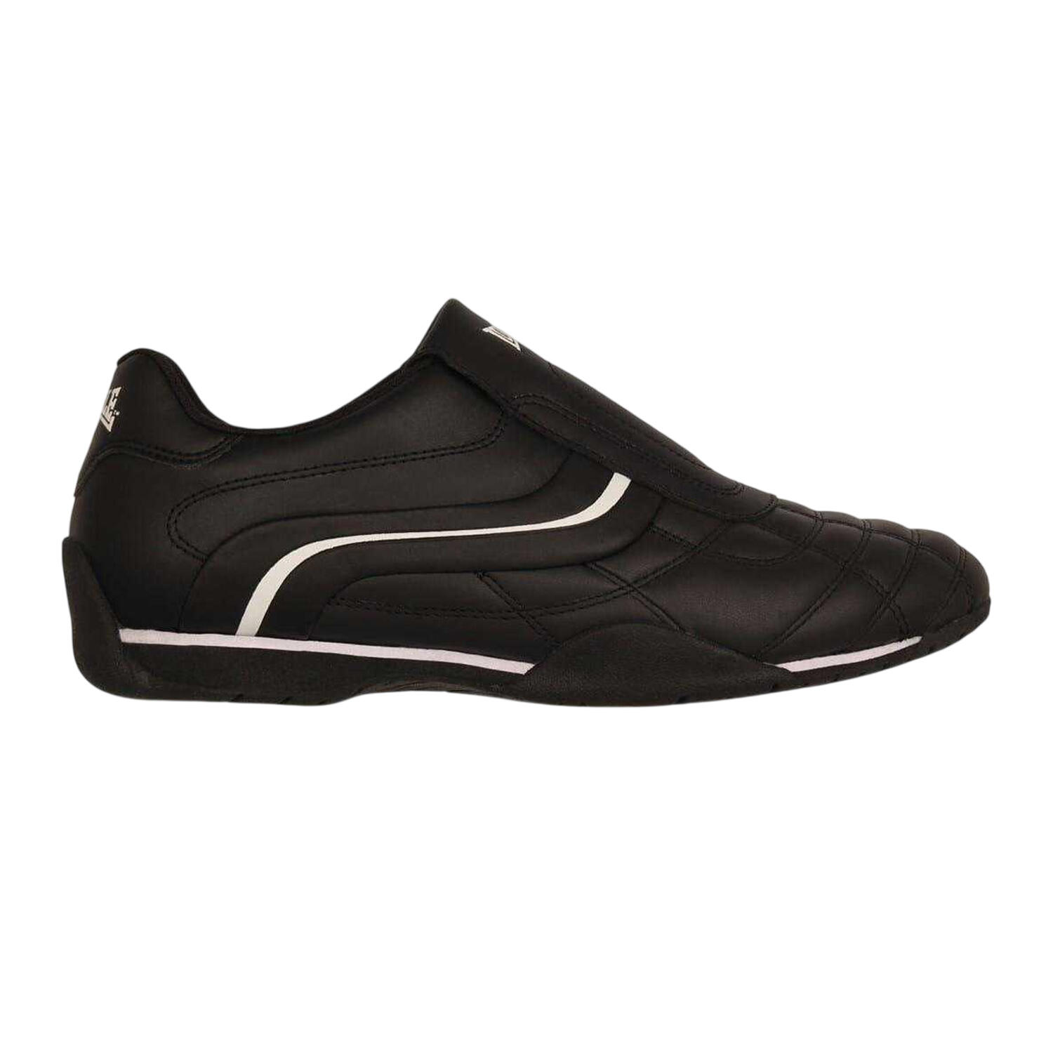 Lonsdale Mens Camden Leather Slip-on Trainers