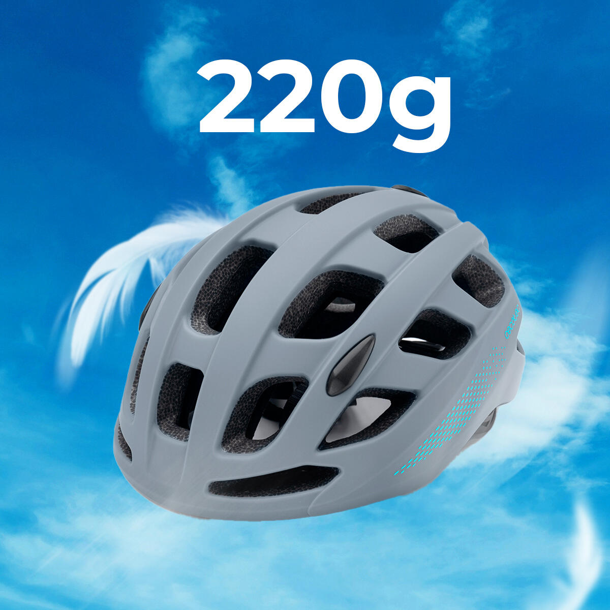 Cecotec Casque BrainGuard Sprinter Grey L-XL 4/7