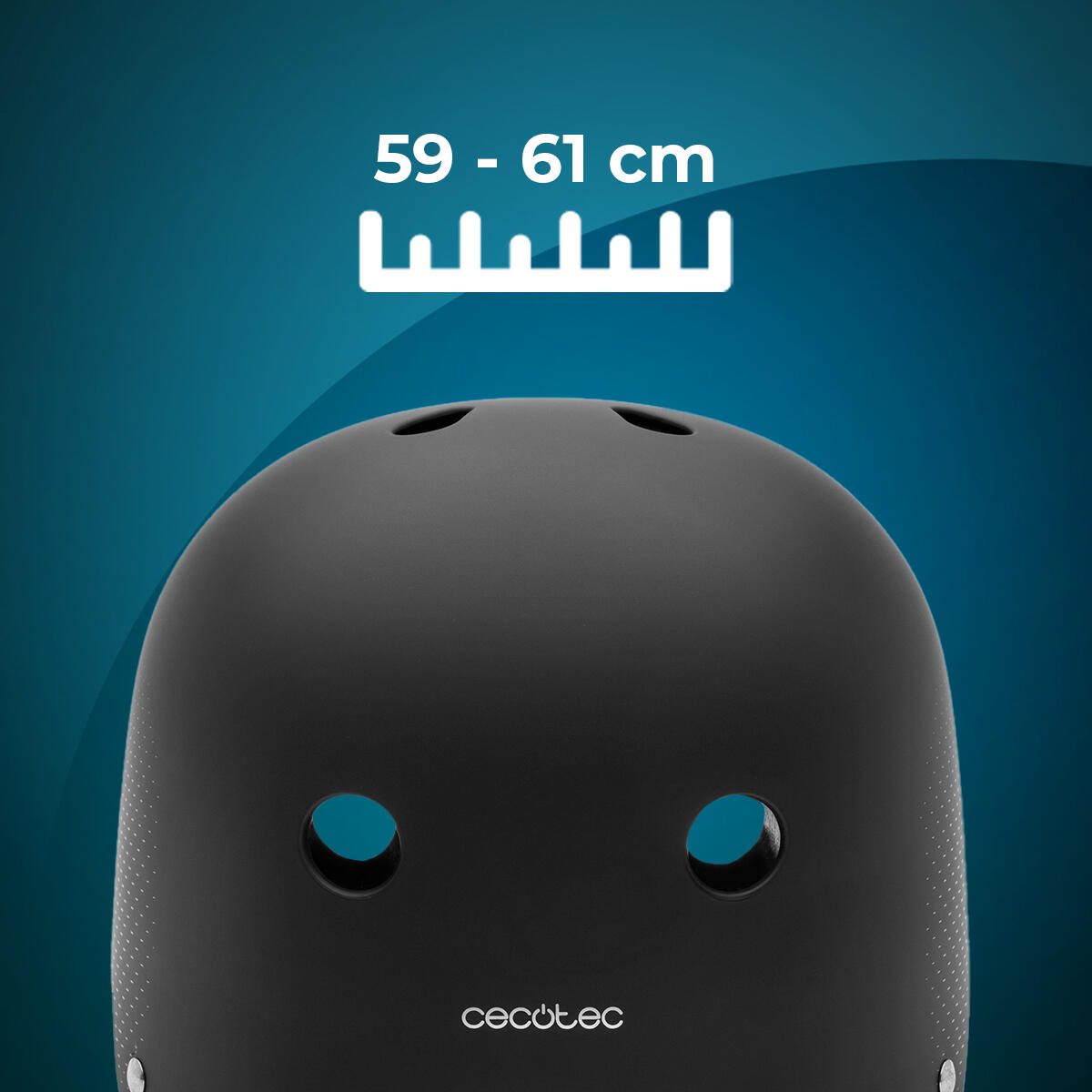 Cecotec Casque BrainGuard Urban Black L-XL 3/7