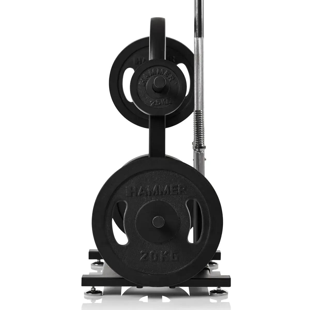 Soporte para barras y discos de diámetro 30 mm Hammer 8/11