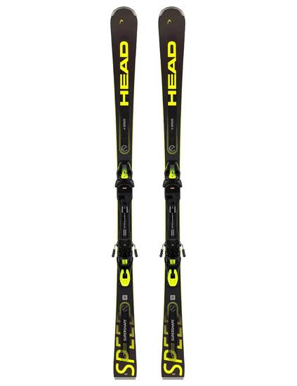 Narty gigantowe HEAD SUPERSHAPE E-SPEED + wiązania HEAD PRD 12 z GRIP WALK 2024