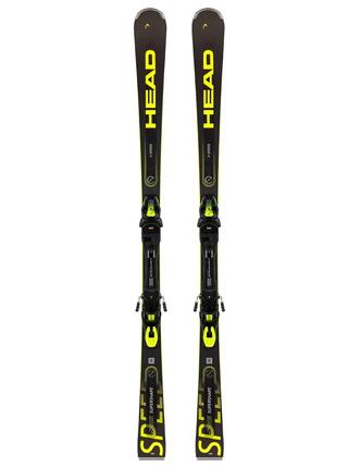 Skis HEAD SUPERSHAPE e-SPEED + fixations PRD 12 GW 163 cm