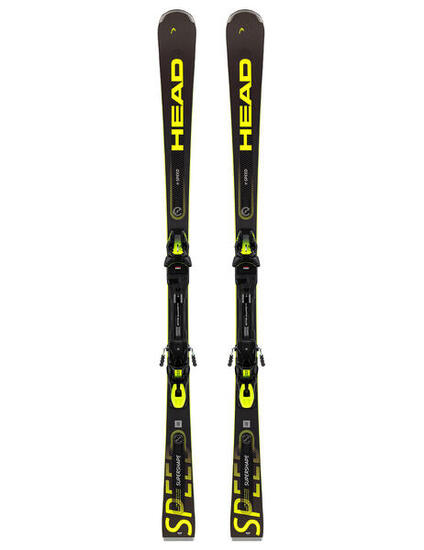 Skis HEAD SUPERSHAPE e-SPEED + fixations PRD 12 GW 163 cm