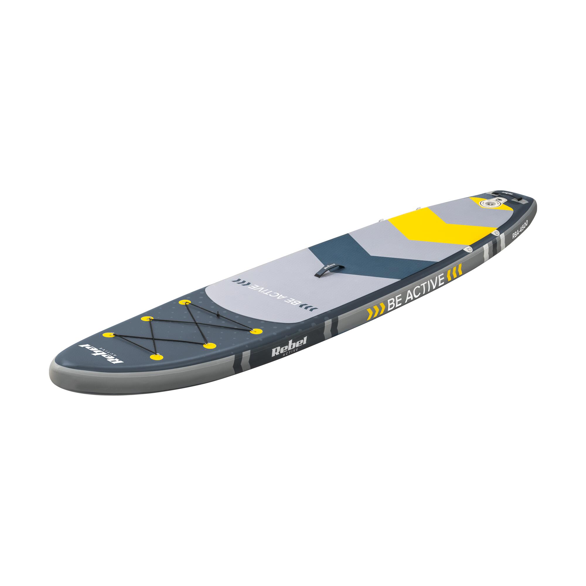 Deska SUP pompowana do pływania drop-stitch 350 cm wiosło zestaw 3/7