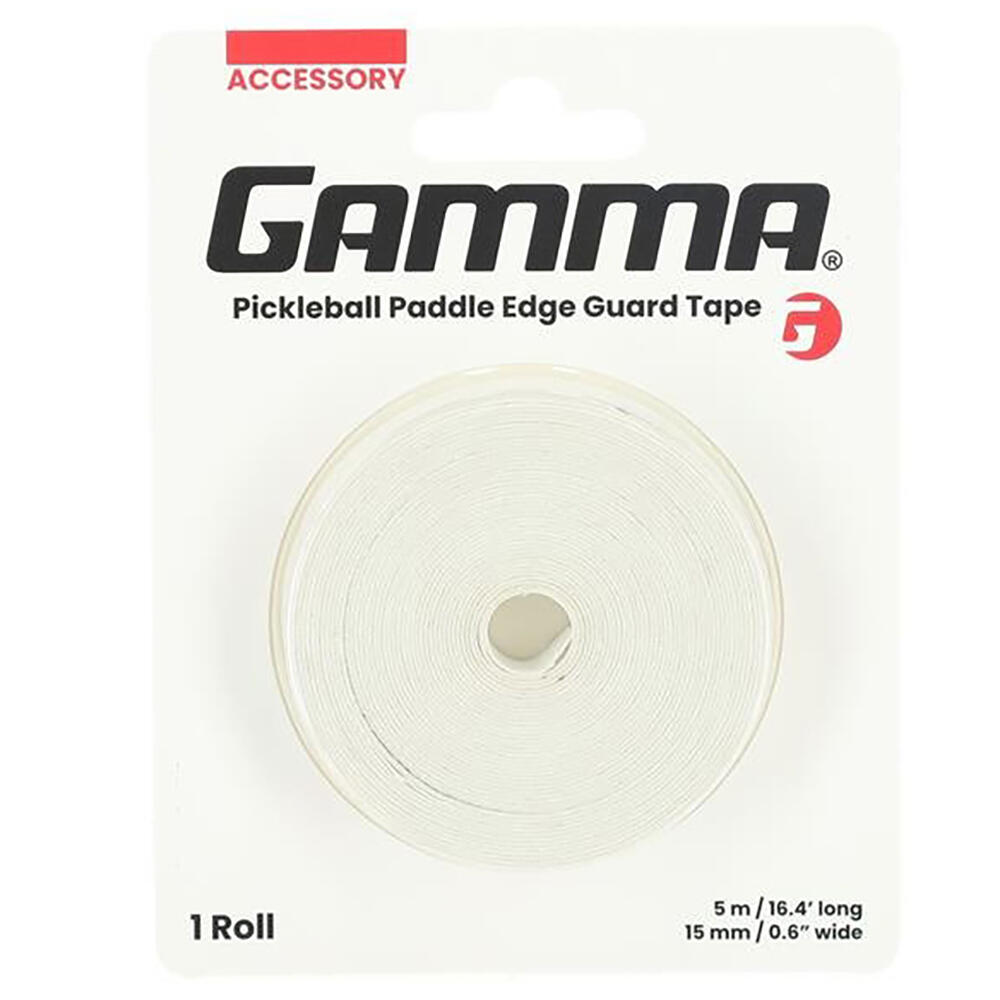 Gamma Pickleball Schutzband für Paddle, weiß 1/3