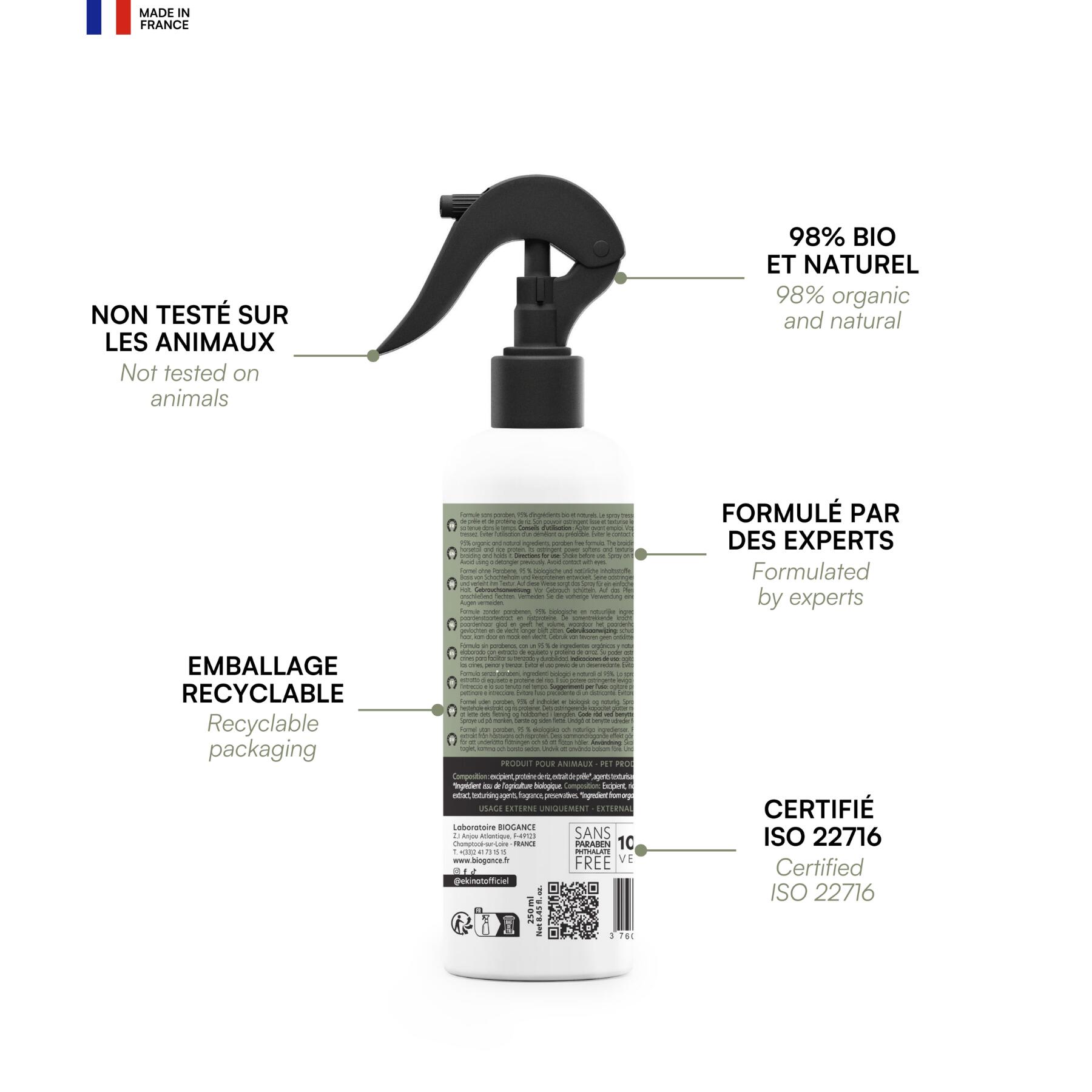 Lotion de tressage Ekinat 4/7