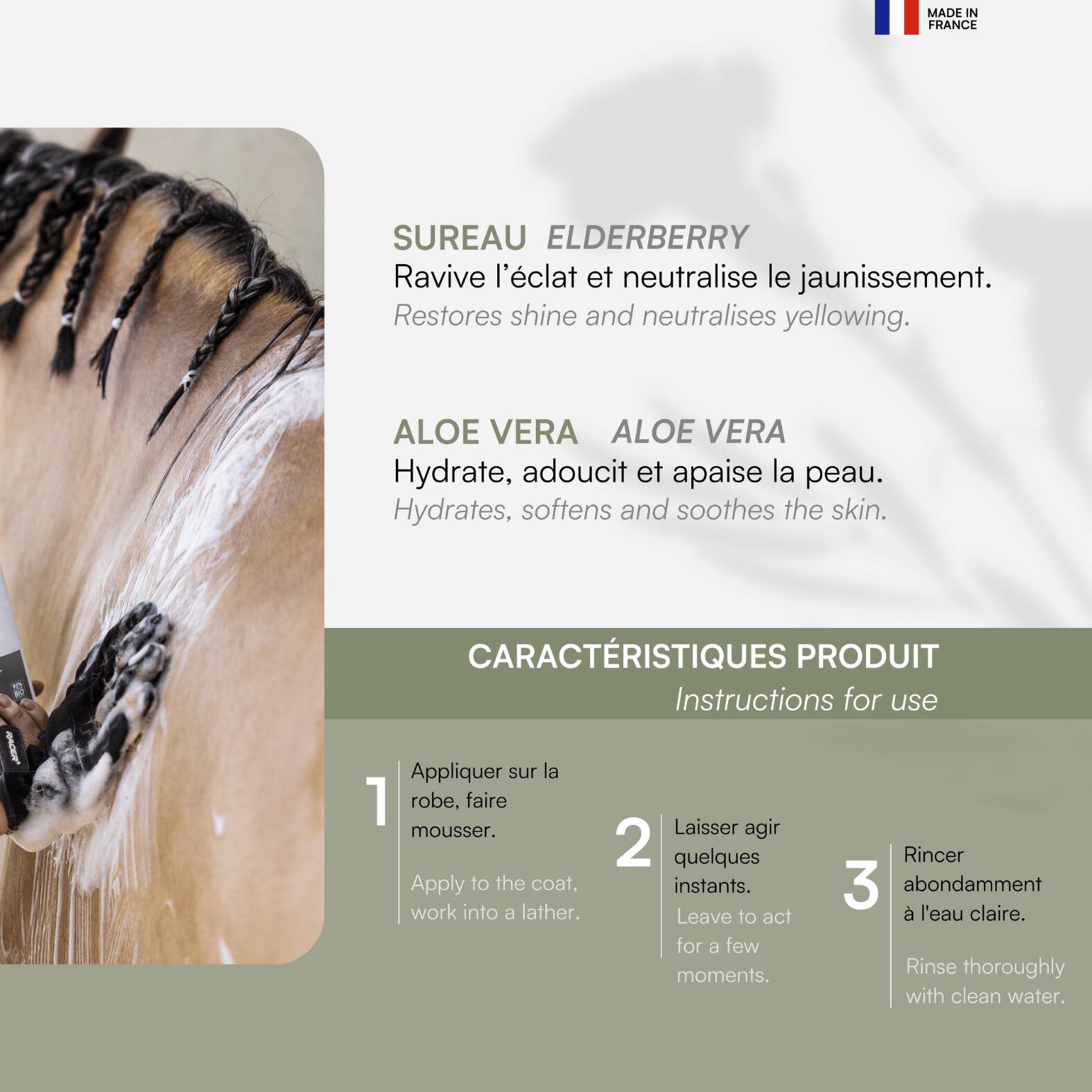 Shampooing robe claire Ekinat 3/7