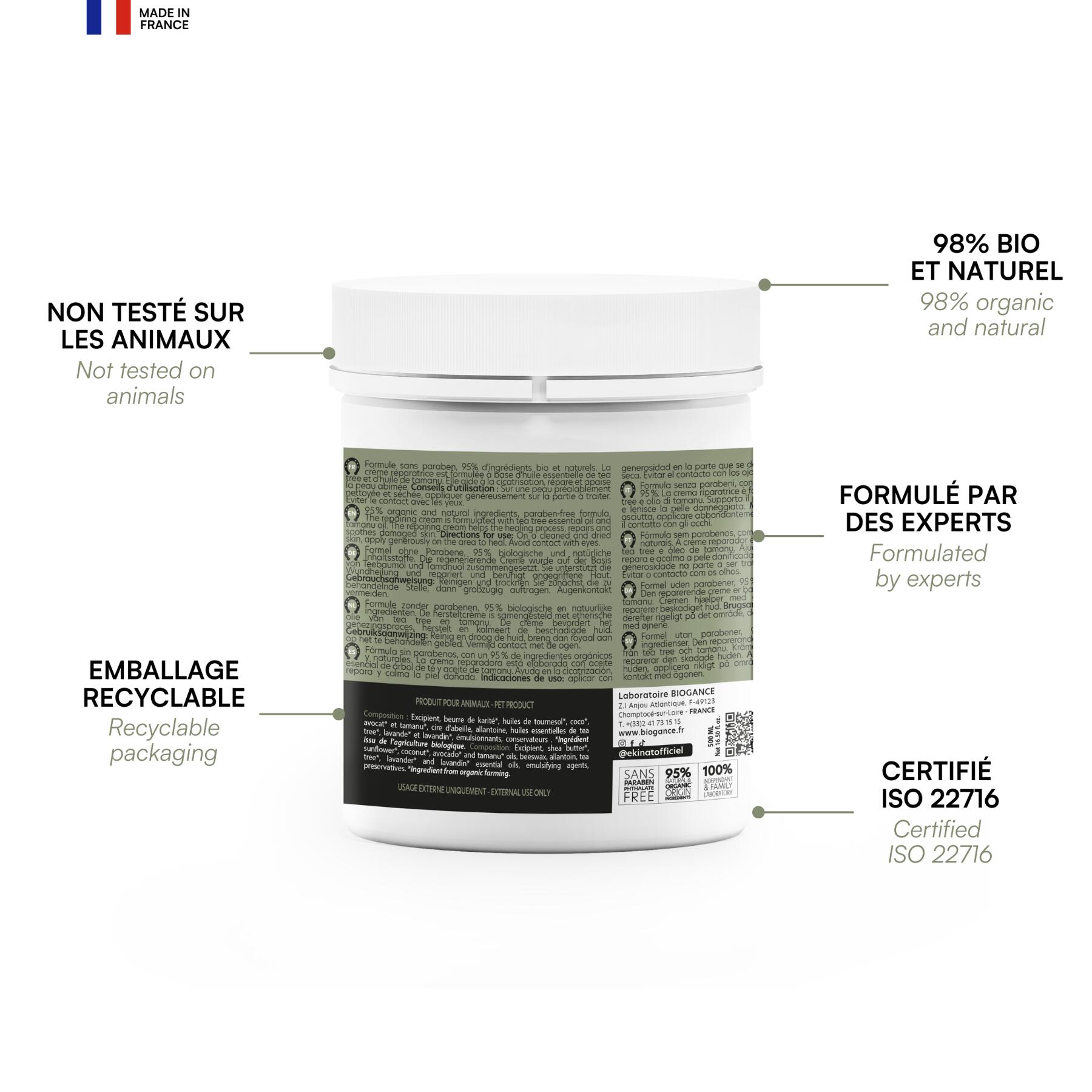 Crème Réparatrice Ekinat 4/8