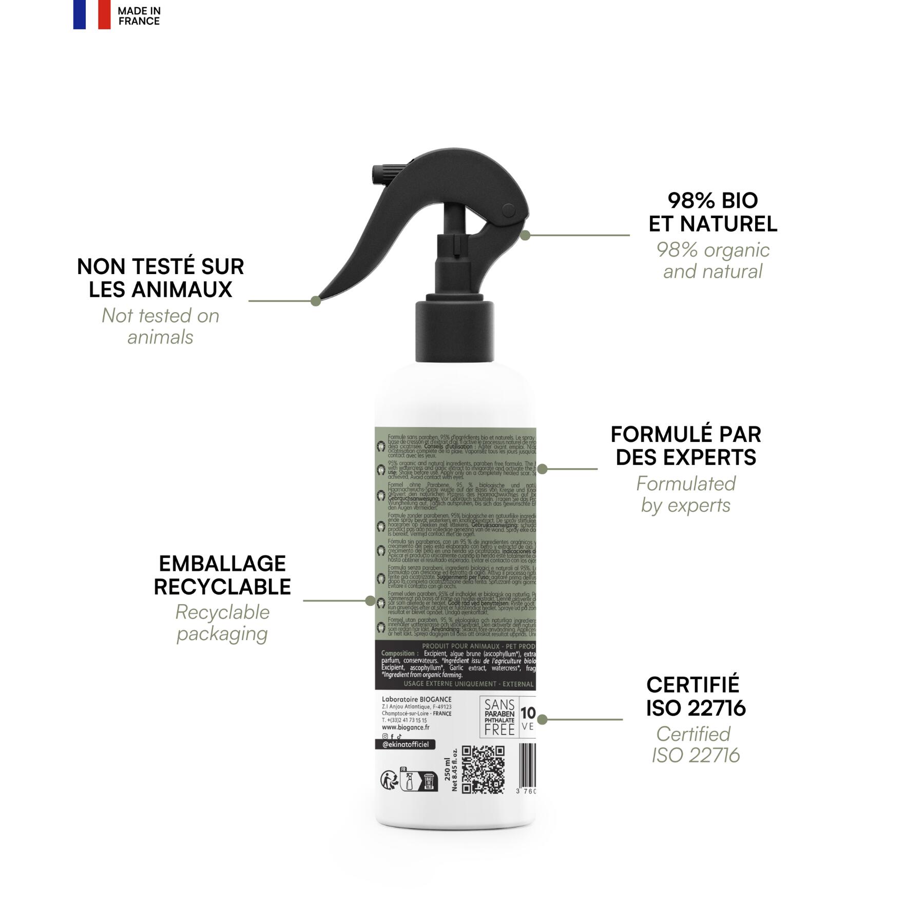 Lotion repousse des poils 4/8