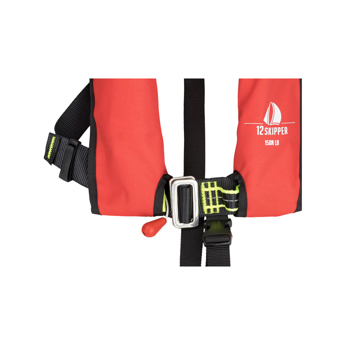 automatisch reddingsvest voor kinderen 150N, rood 3/4