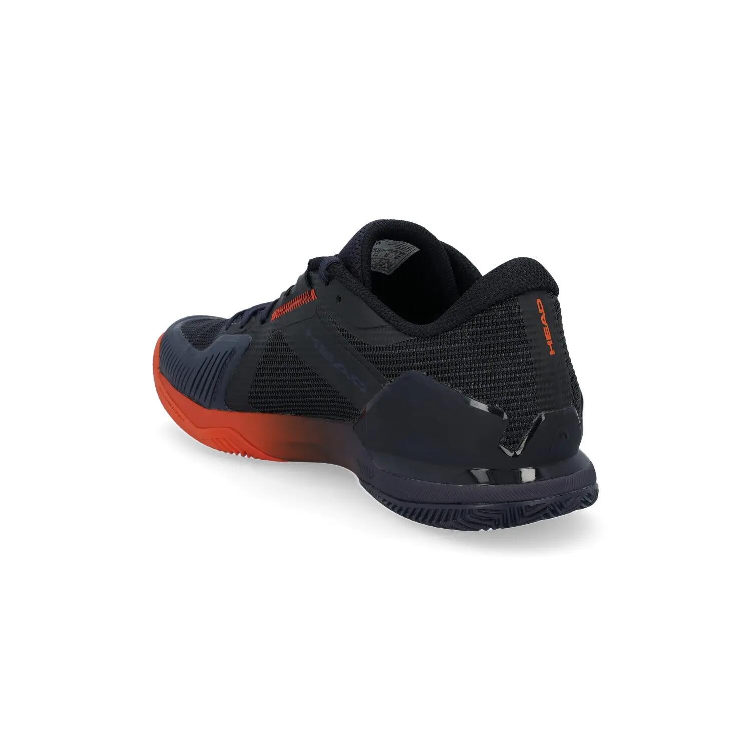 Head Sprint Pro 4.0 Clay Wide Navy/rojo 273935 3/6