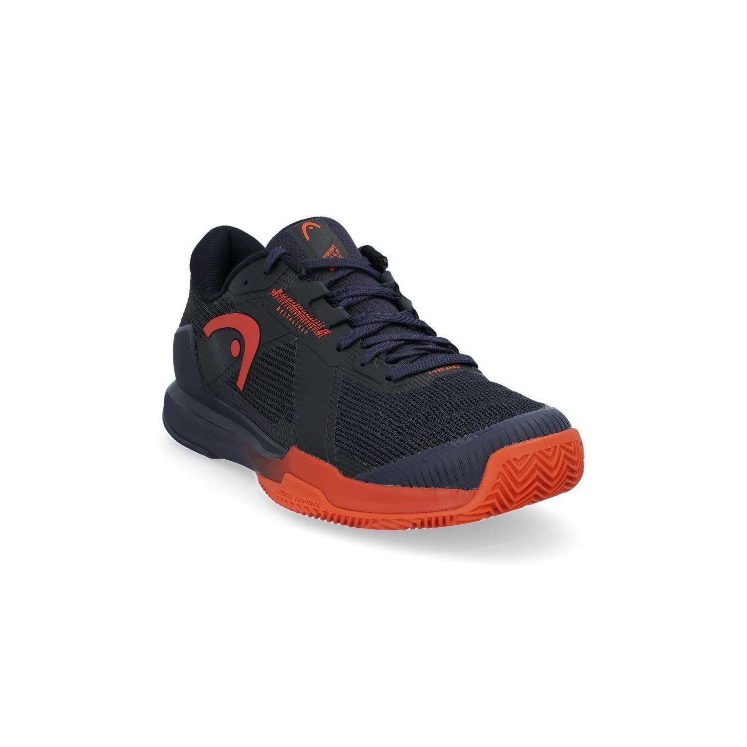 Head Sprint Pro 4.0 Clay Wide Noir/rouge 273935 2/6