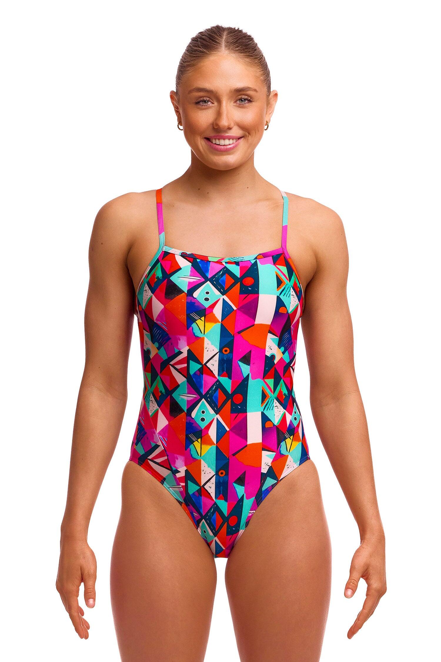 Funkita Damen Badeanzug Single Strap One Piece FKS030L 4/8