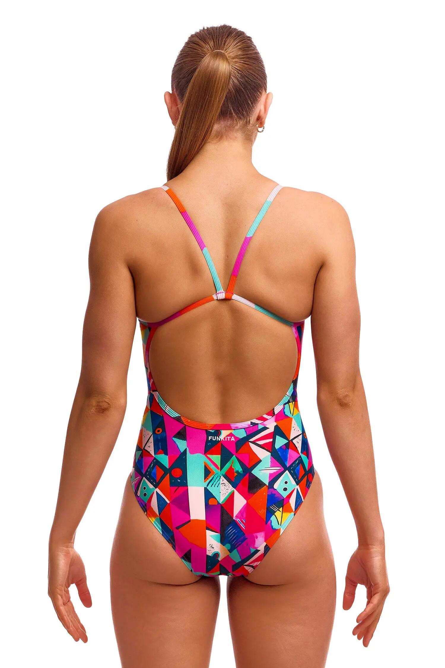 Funkita Badpak Single Strap Art Dropout Multicolor 3/8