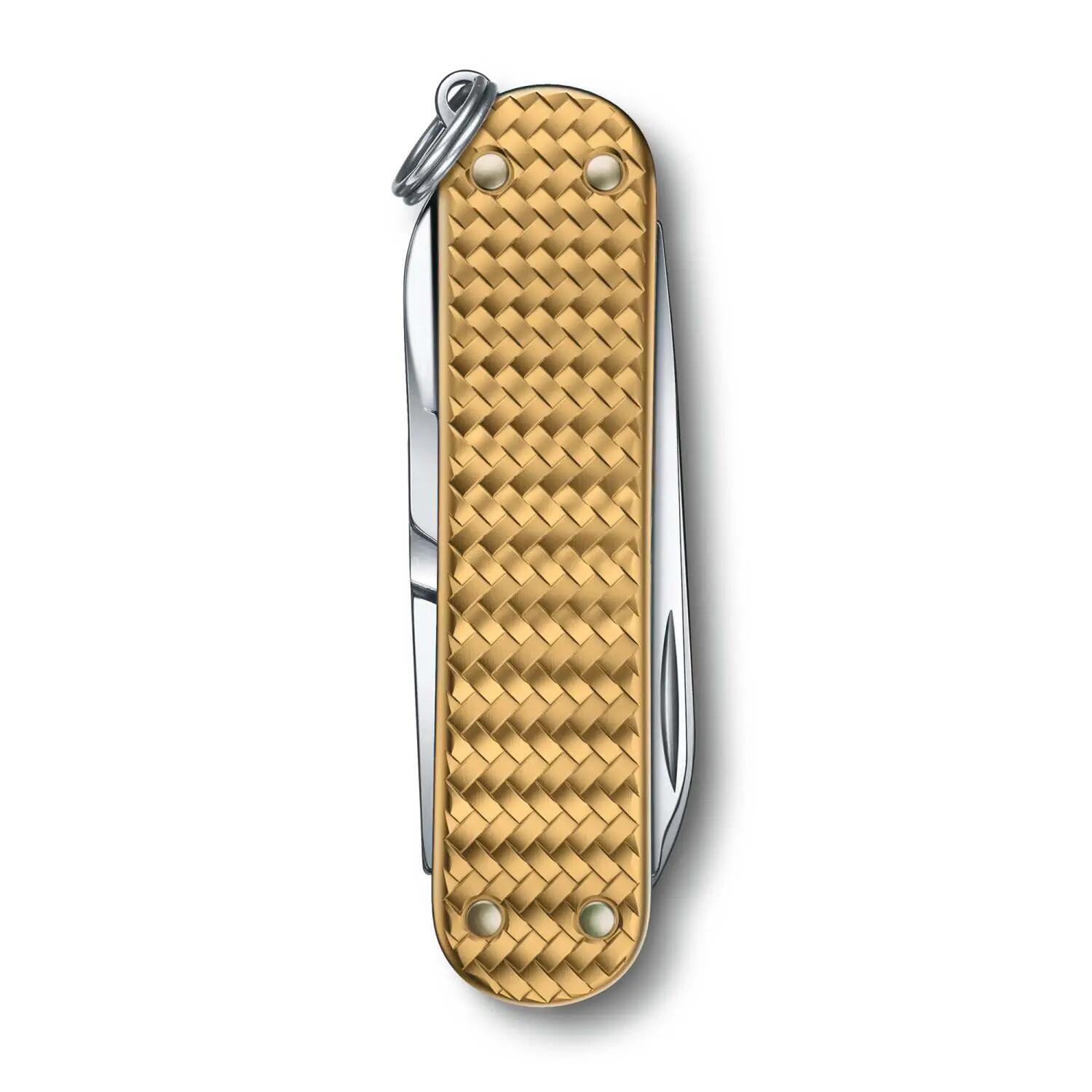 Kapesní nůž CLASSIC PRECIOUS ALOX, 58 mm, Brass Gold 2/5