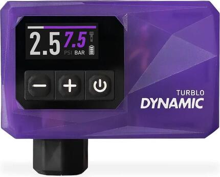 Dynamic Turblo 2 elektrische minipomp (max. 116 PSI) Paars