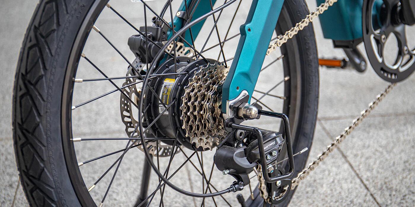 Bicicleta eléctrica plegable Fiido X 3/6