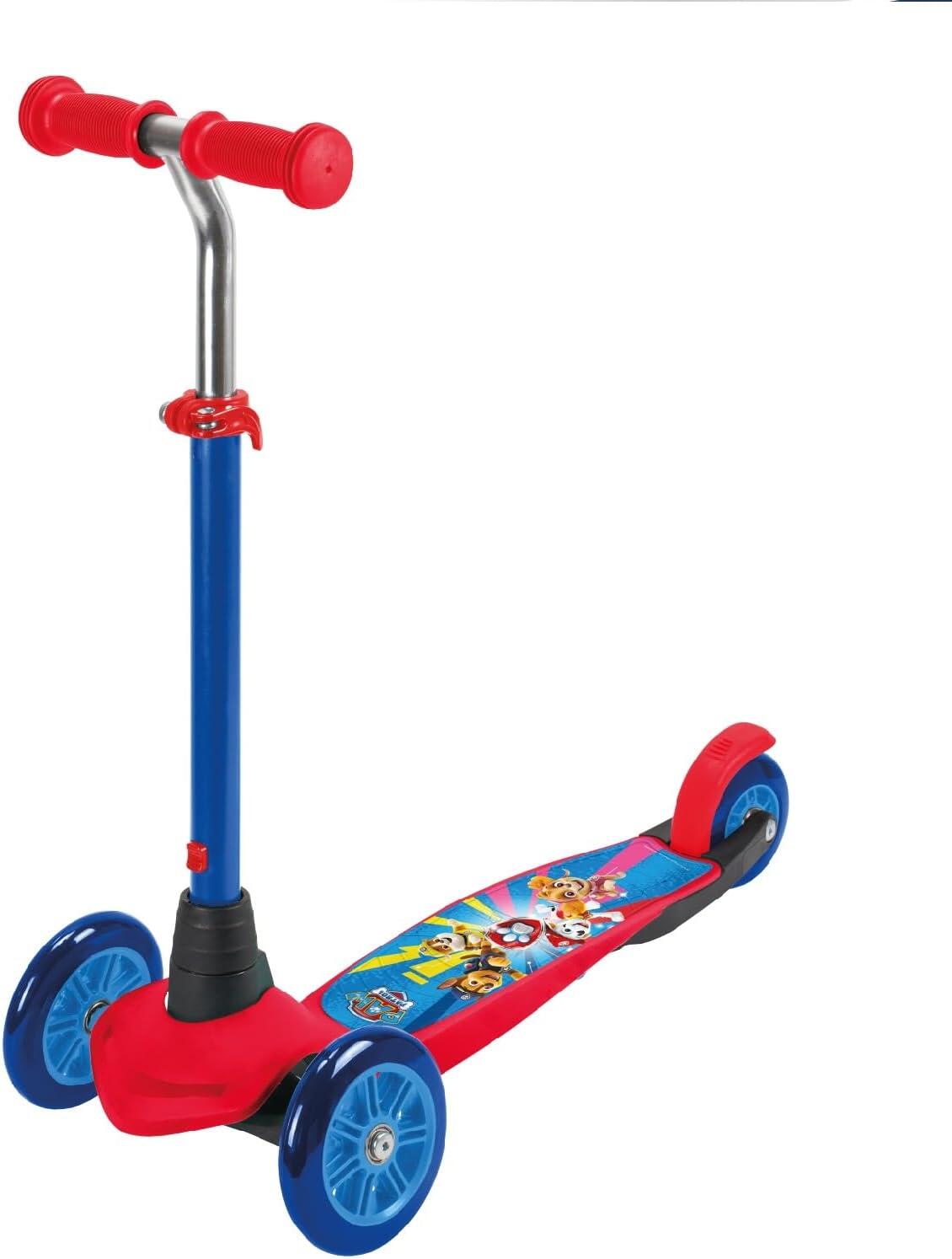 Patinete Infantil Paw Patrol para Niños 3 Ruedas Plegable +2 Años 5/7