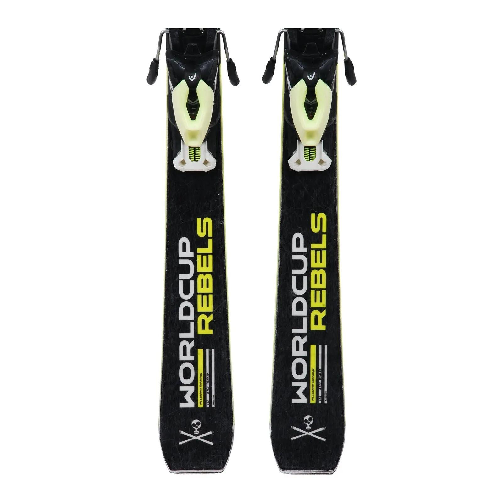 RECONDITIONNE - Ski Head Worldcup Rebels I.gsr + Fixations 4/5