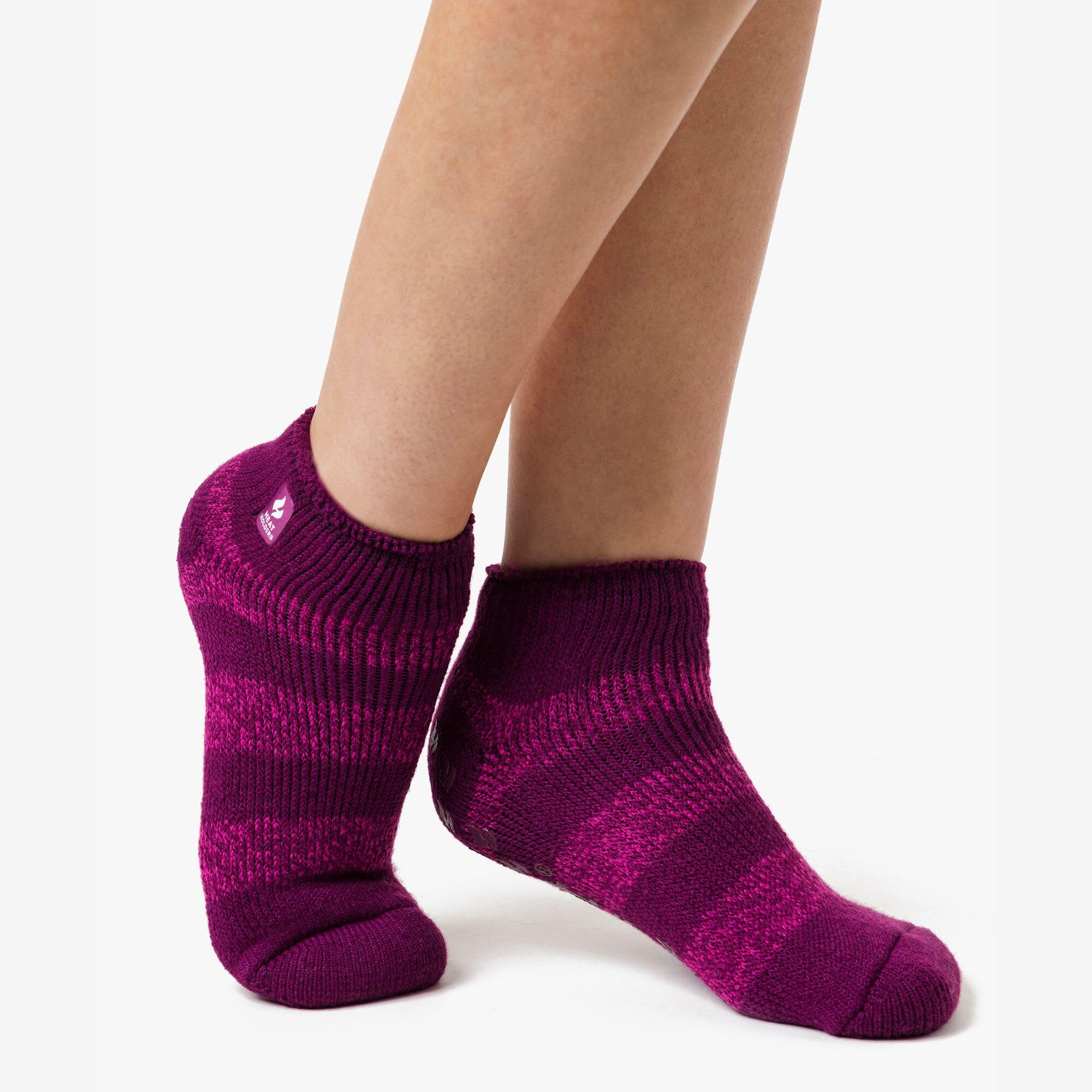 Heat Holders - Femmes Chaussettes Thermiques Antidérapantes Basses 37-42 EUR 5/6