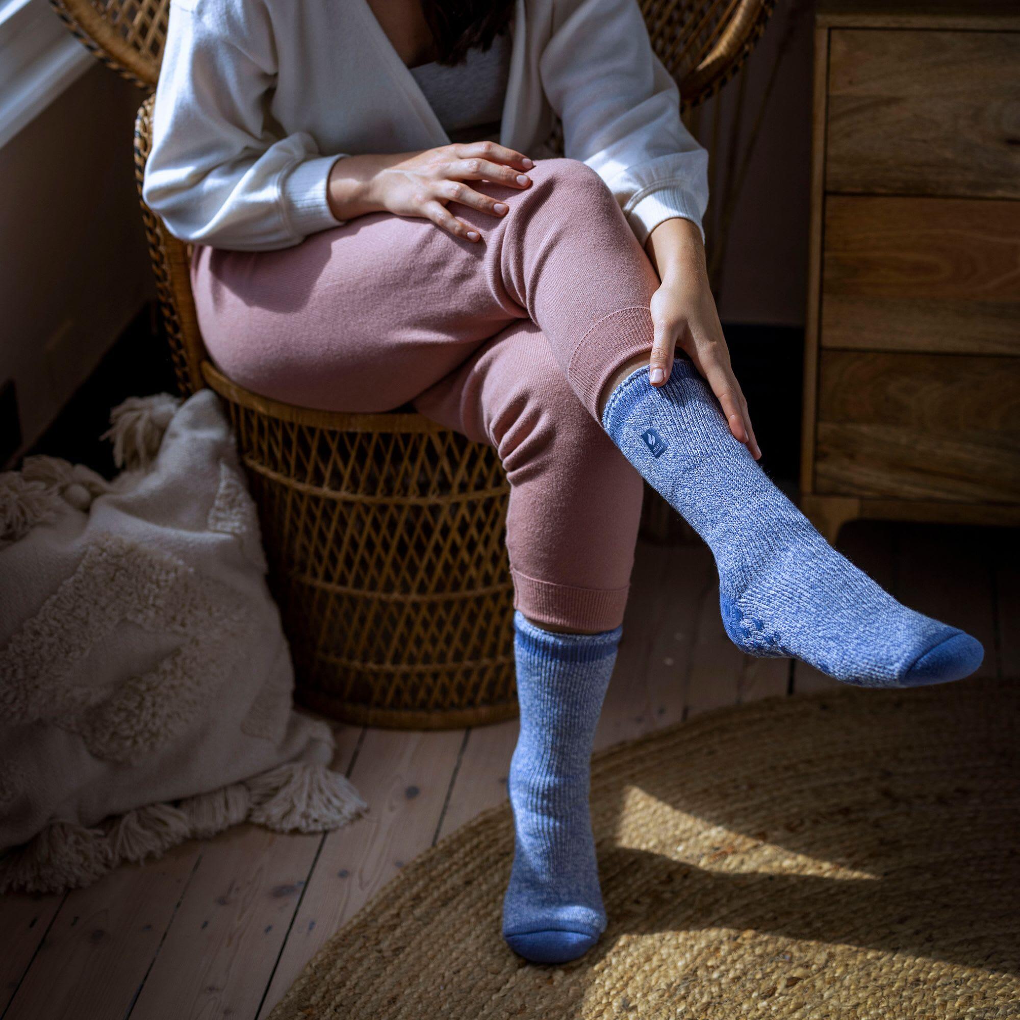 Heat Holders - Femme Fantaisie Chaussettes Antidérapantes Thermiques Chaudes 4/6