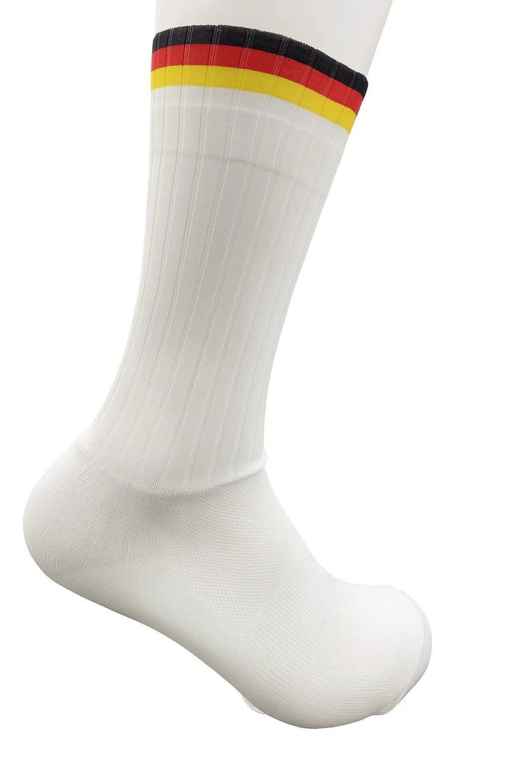 Calcetines de ciclismo Germany Aero amarillo rojo negro 5/5
