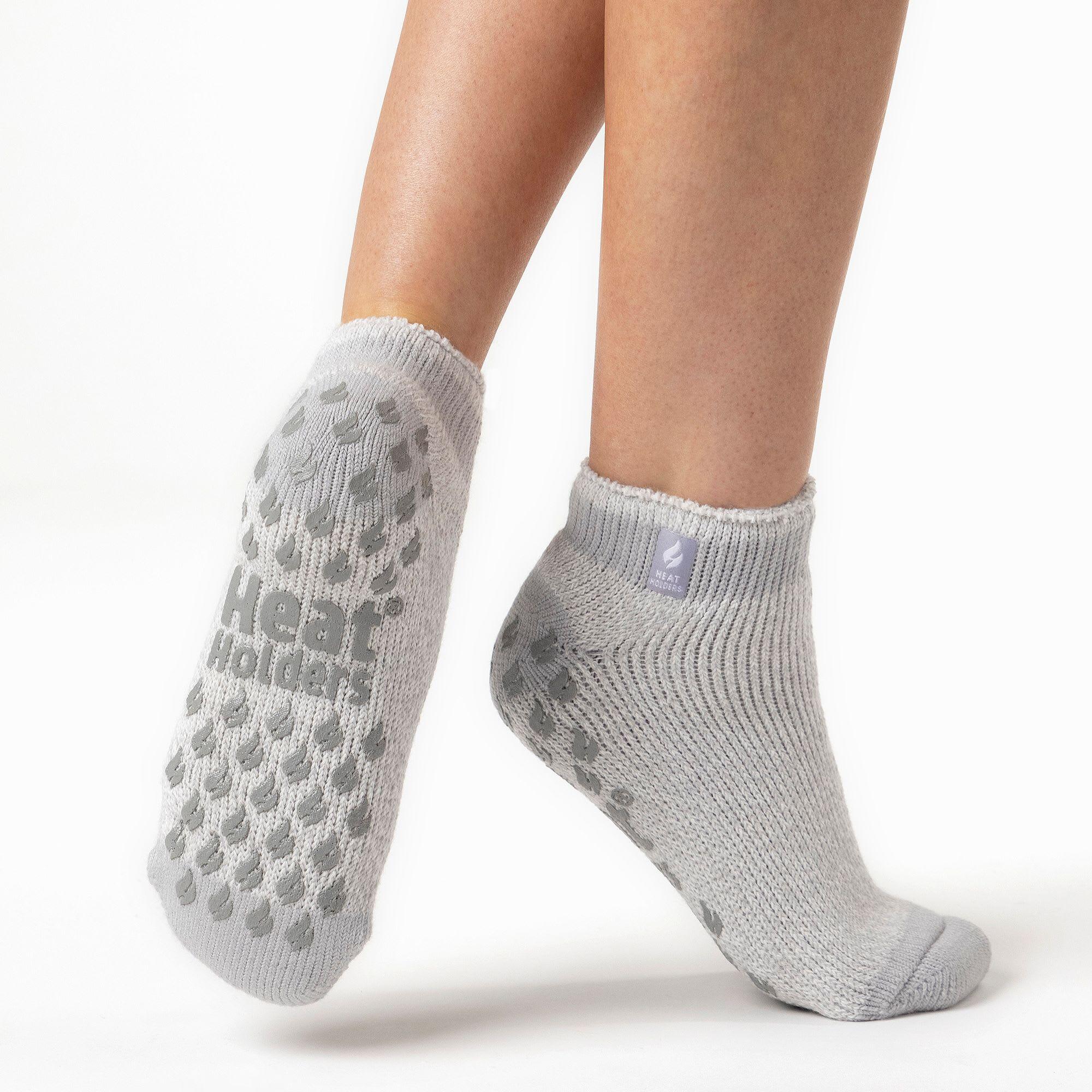 Heat Holders - Femmes Chaussettes Thermiques Antidérapantes Basses 37-42 EUR 4/6