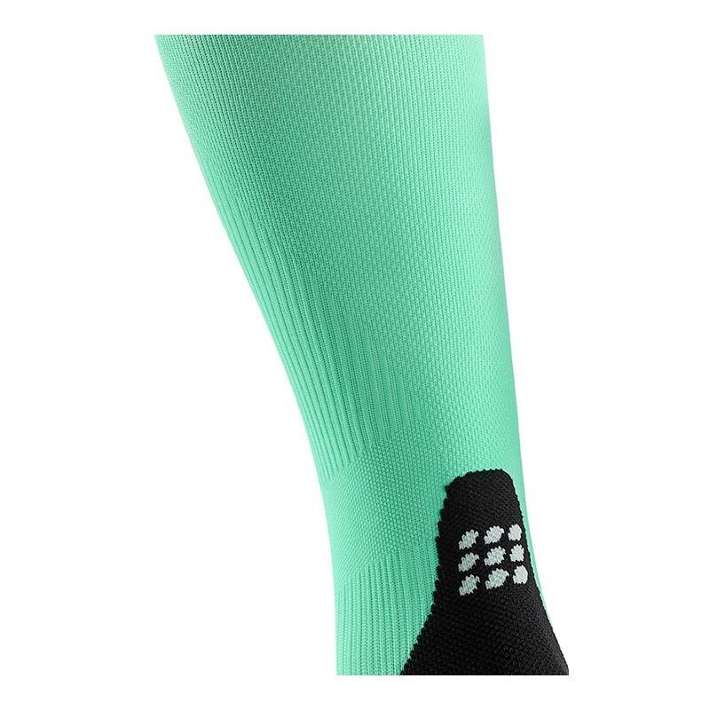 Sosete de compresie pentru femei Women Running socks - verde deschis negru jump…