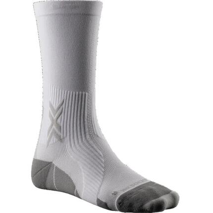 X-Socks Run Perform Crew White Grey