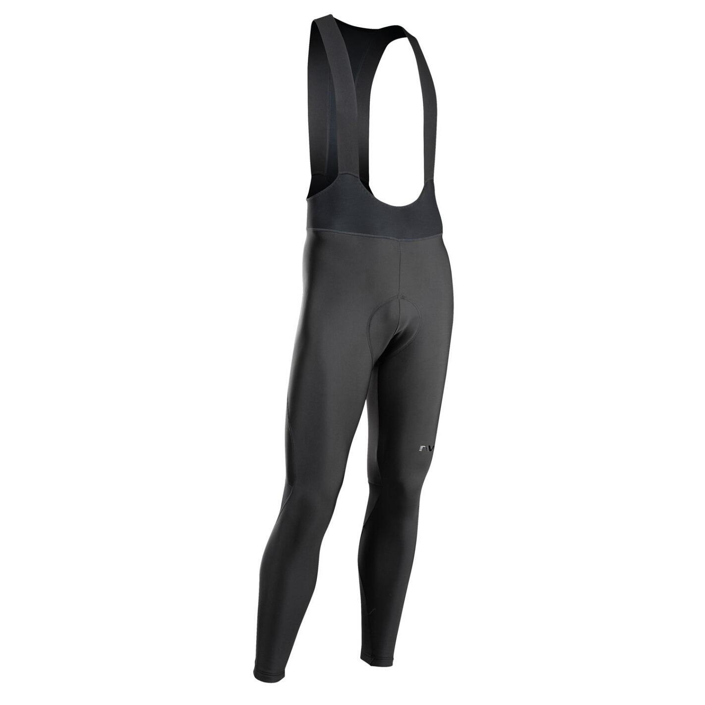 Pantaloni ciclism iarnă Northwave Extreme Pro TP - negru | bretele