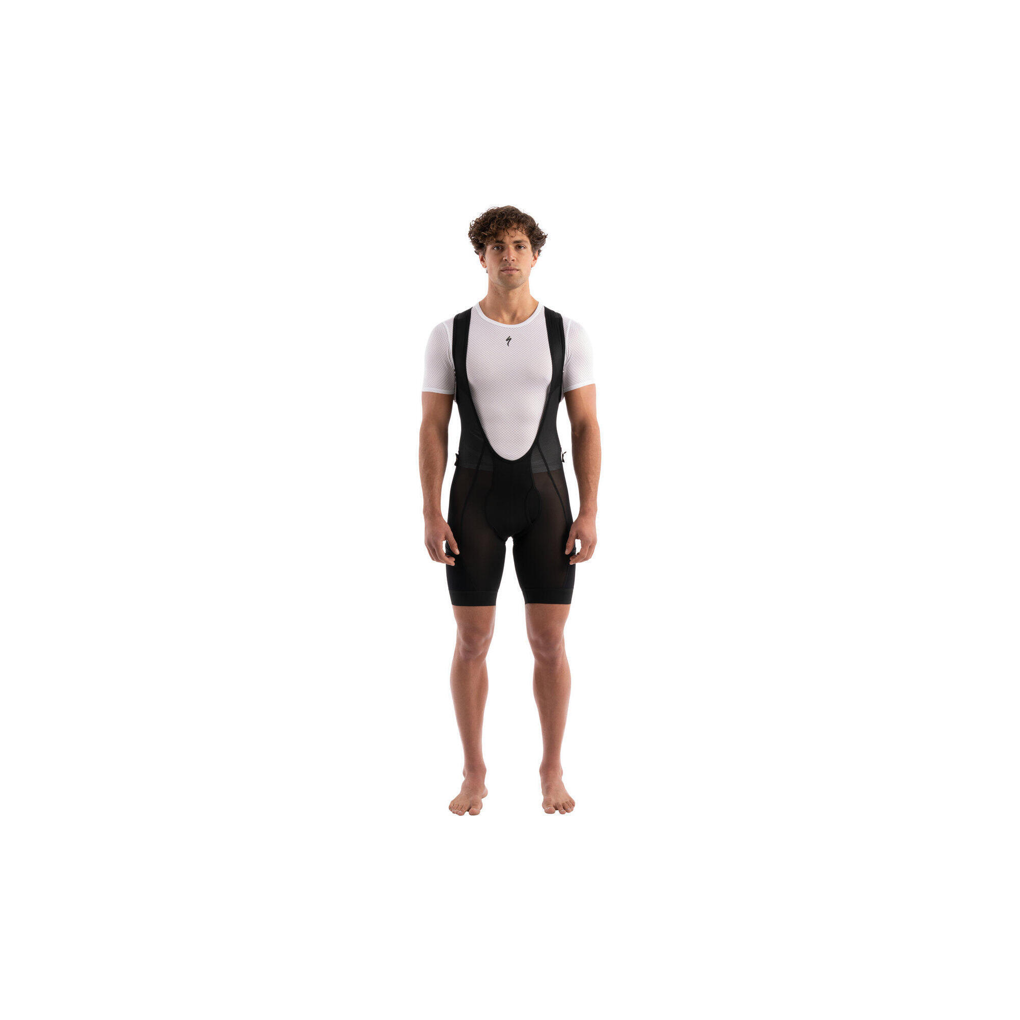 Pantaloni cu bretele SPECIALIZED Men's Mountain Liner Bib Short with SWAT - Bla…