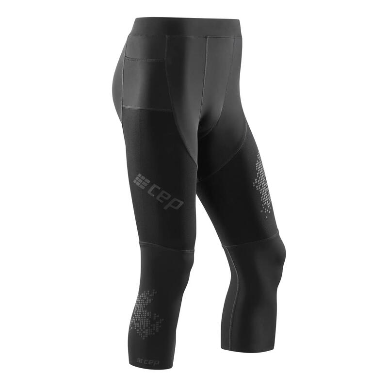 Colanti 3/4 alergare 3.0 femei - Negru