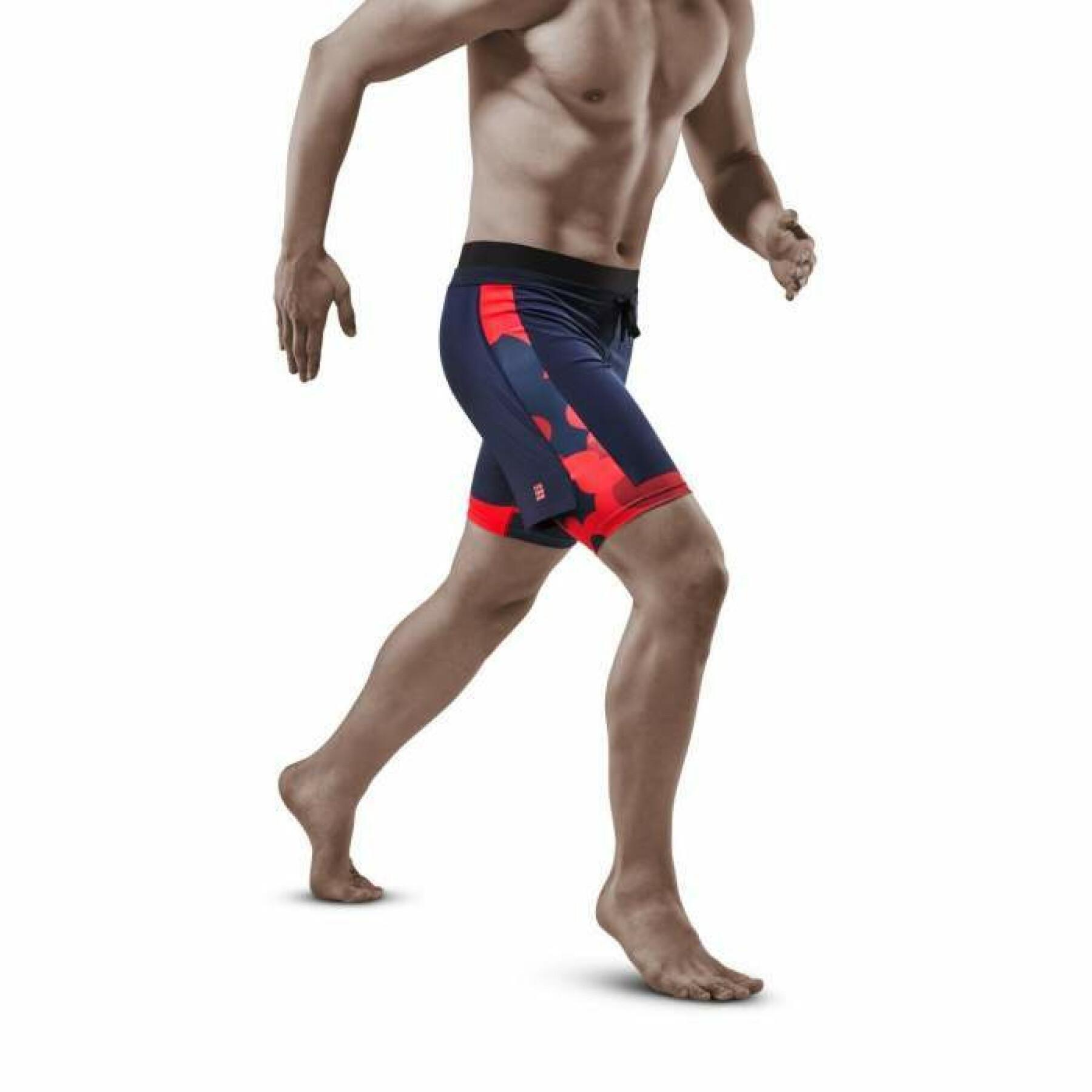 Pantaloni scurti 2 in 1 - Camocloud Shorts 2 in 1 - Lava I Peacoat