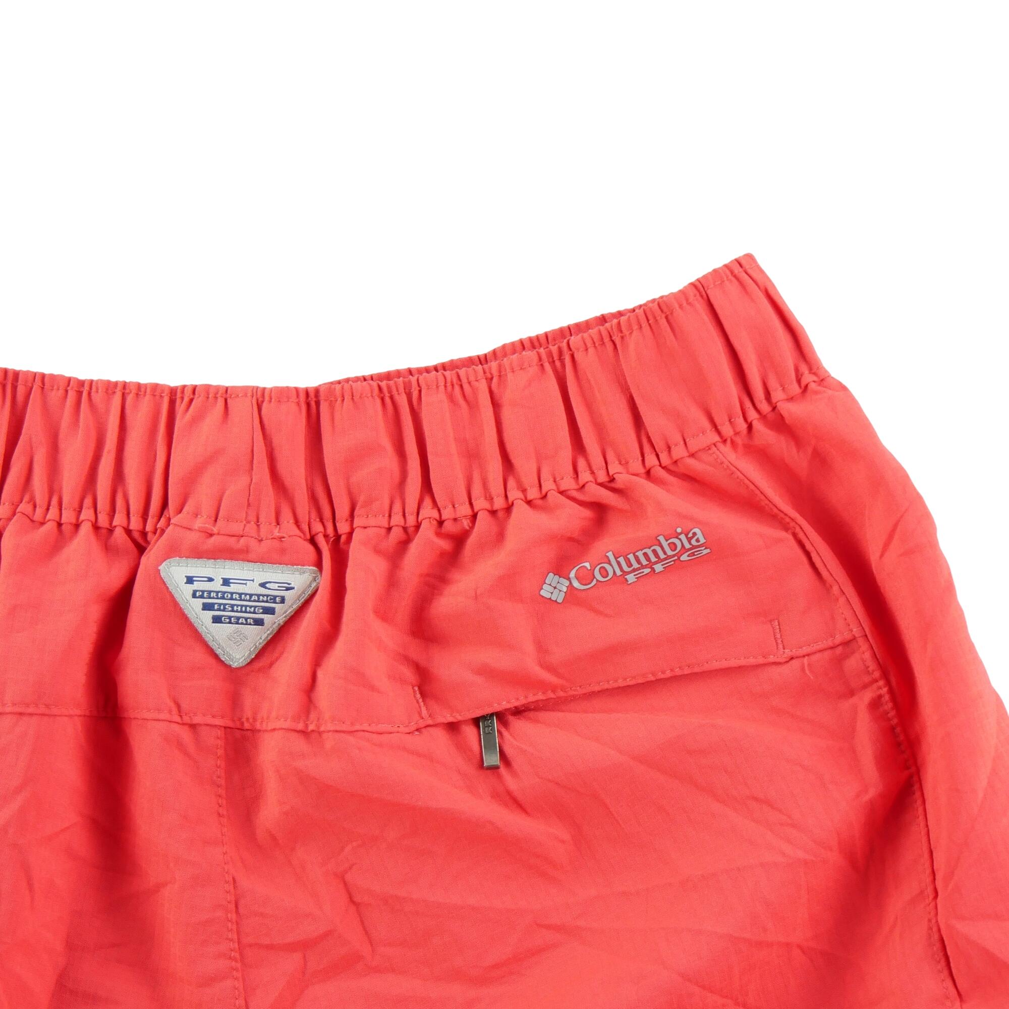 Second hand - Columbia Short Donna PFG rosso - Stato eccellente 3/4
